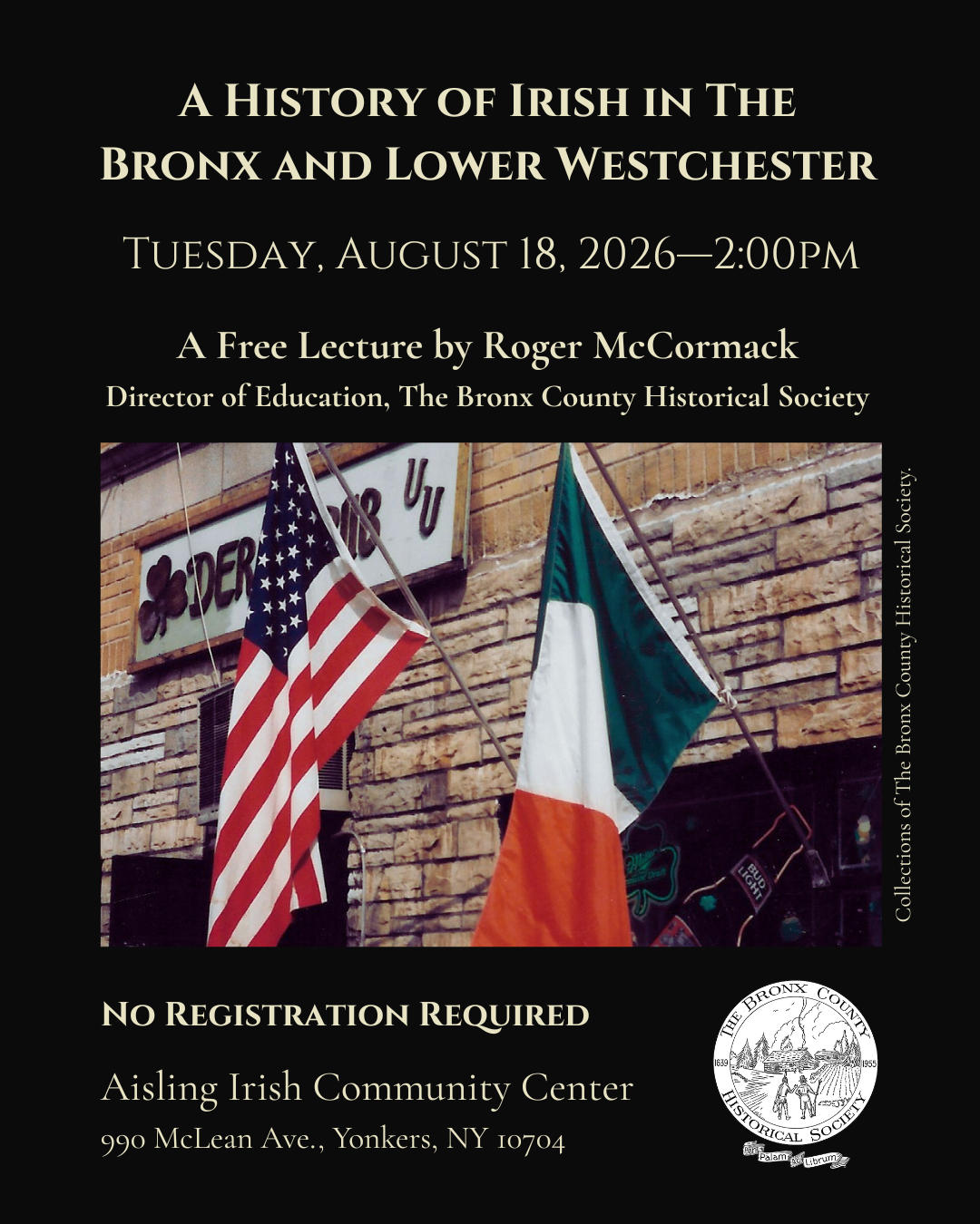 a history of irish in the bronx