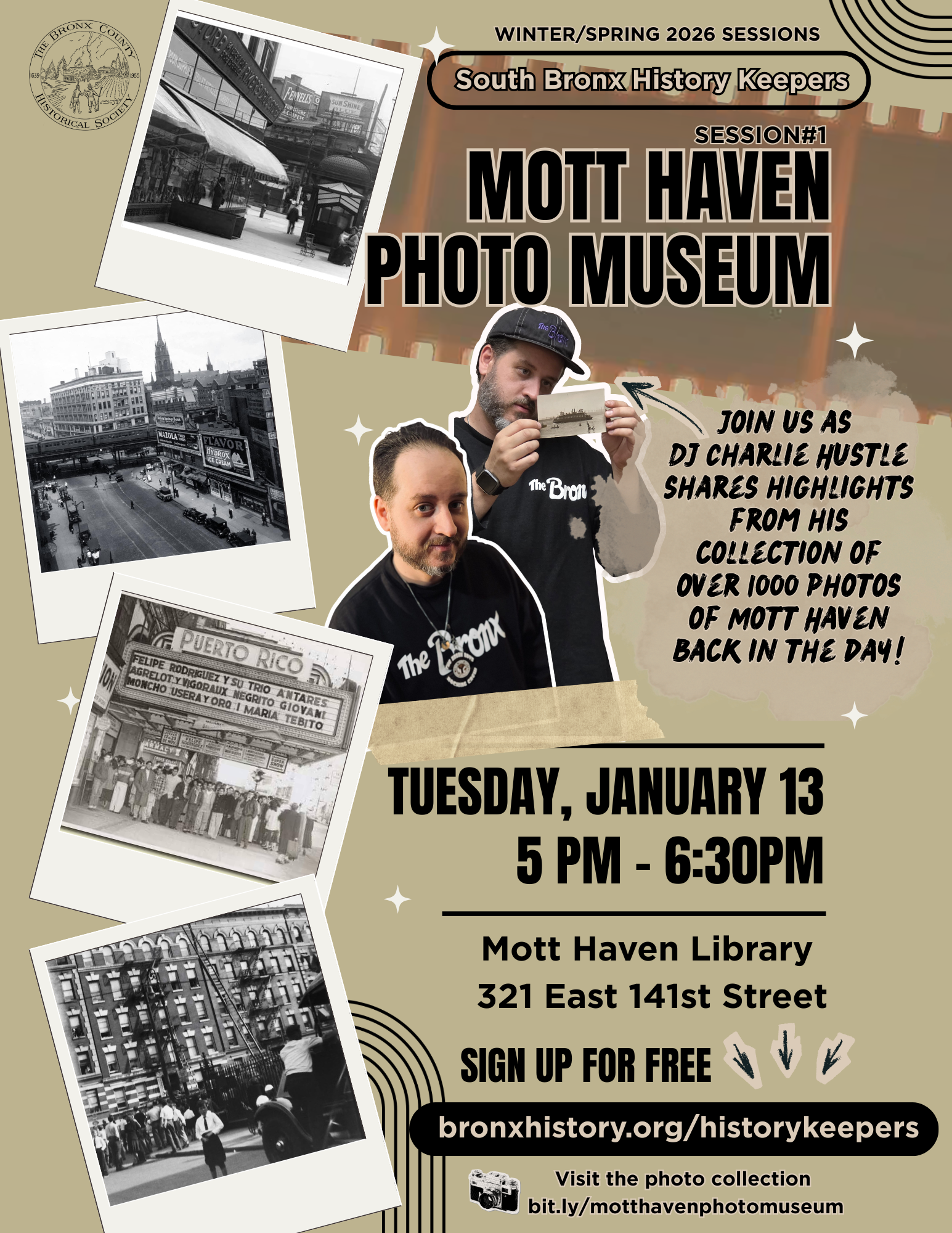 mott haven photo museum flyer