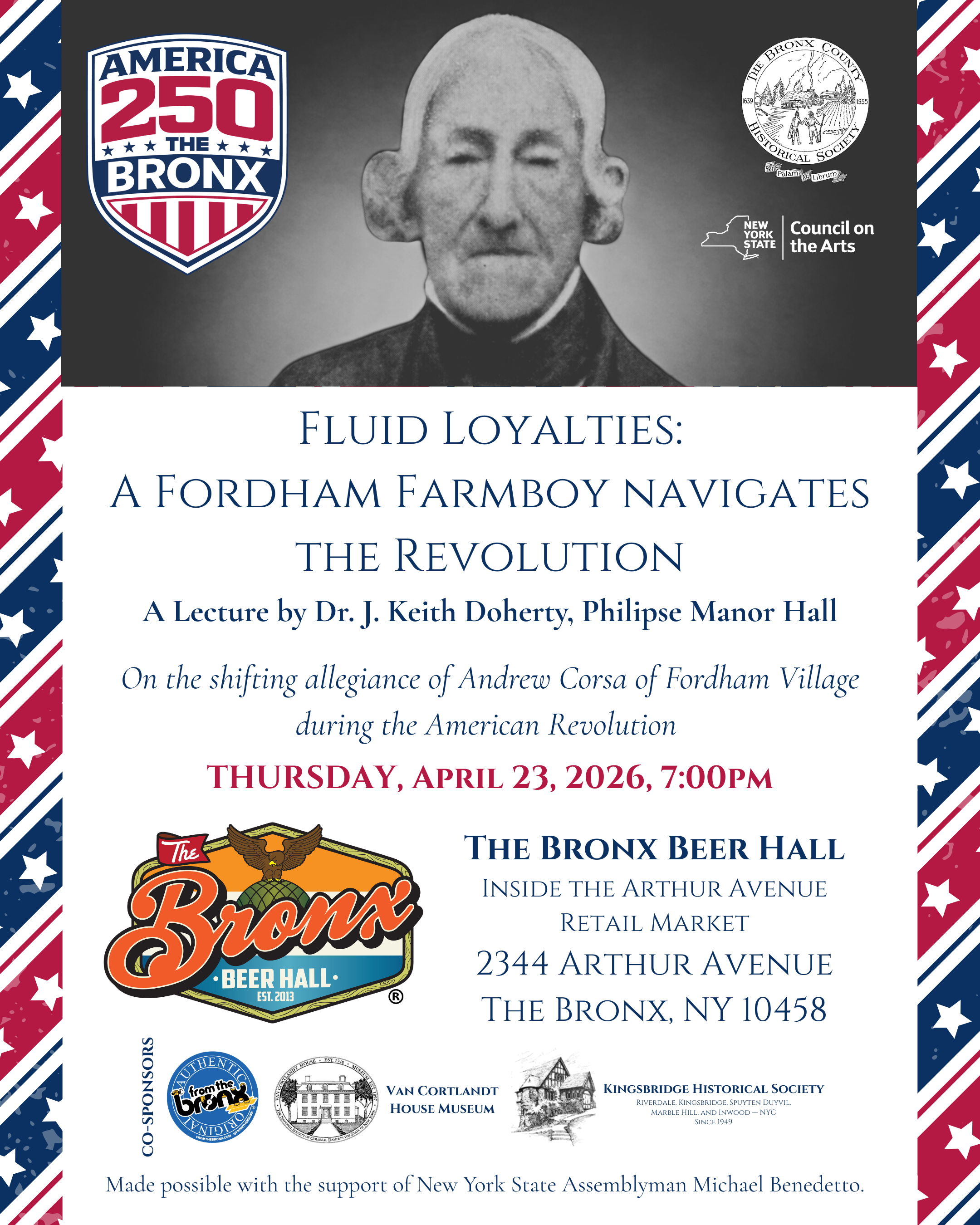 Andrew Corsa's Revolution flyer