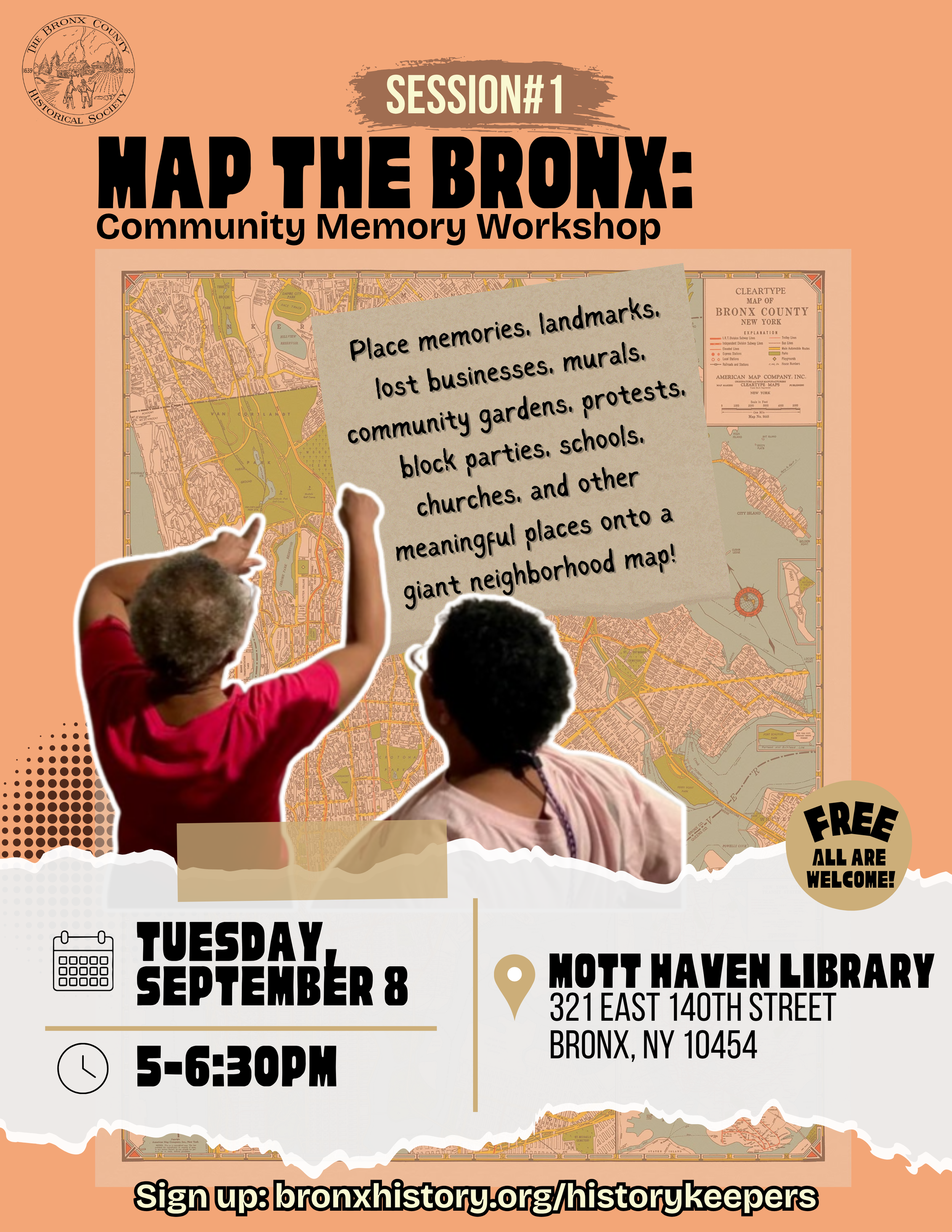 South bronx history keepers map the bronx sept 2026