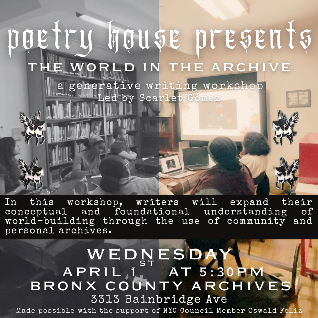 the world in the archive workshop flyer