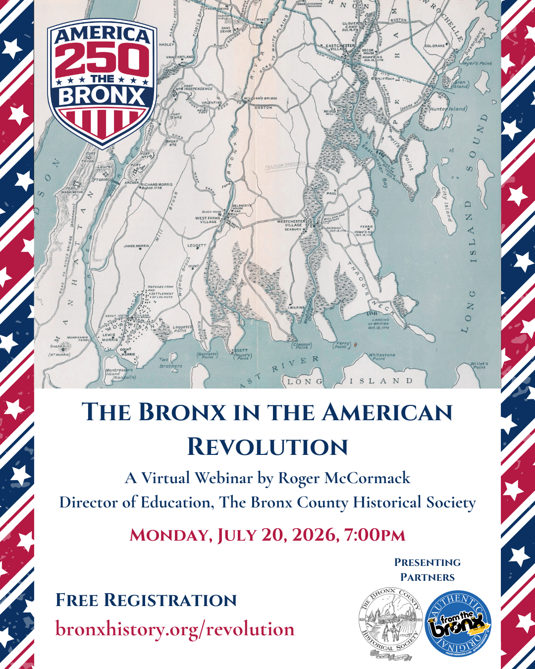 the bronx in the american revolution flyer nypl hunts point