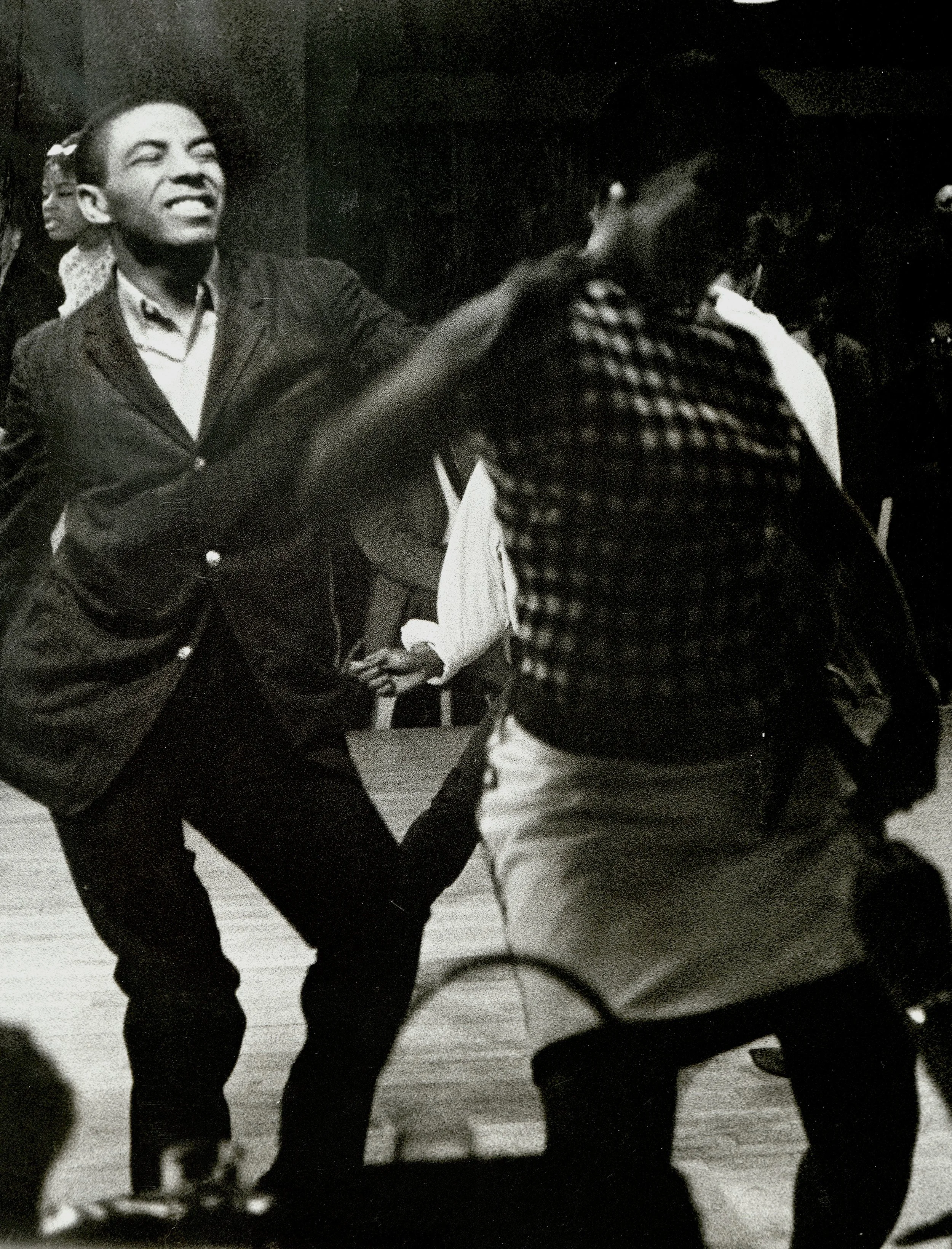 Couple dancing in a Harlem nightclub, late 1960s. The Bronx County Historical Society Collections.