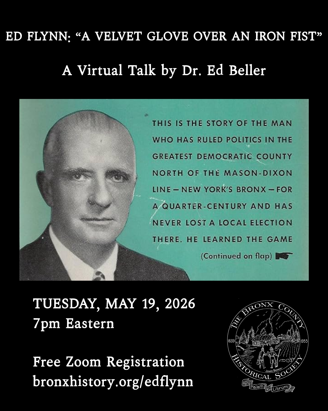 ed flynn virtual lecture flyer
