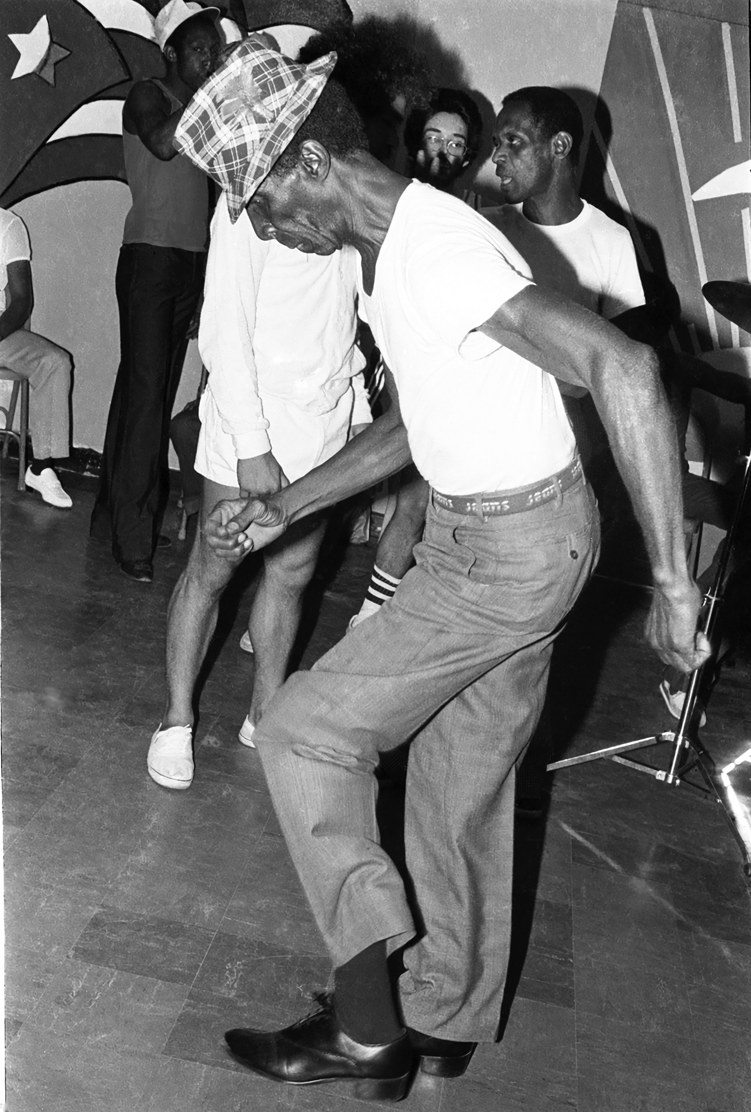 Man dancing rumba, 1979–1980. Courtesy of Carmen Mojica. 