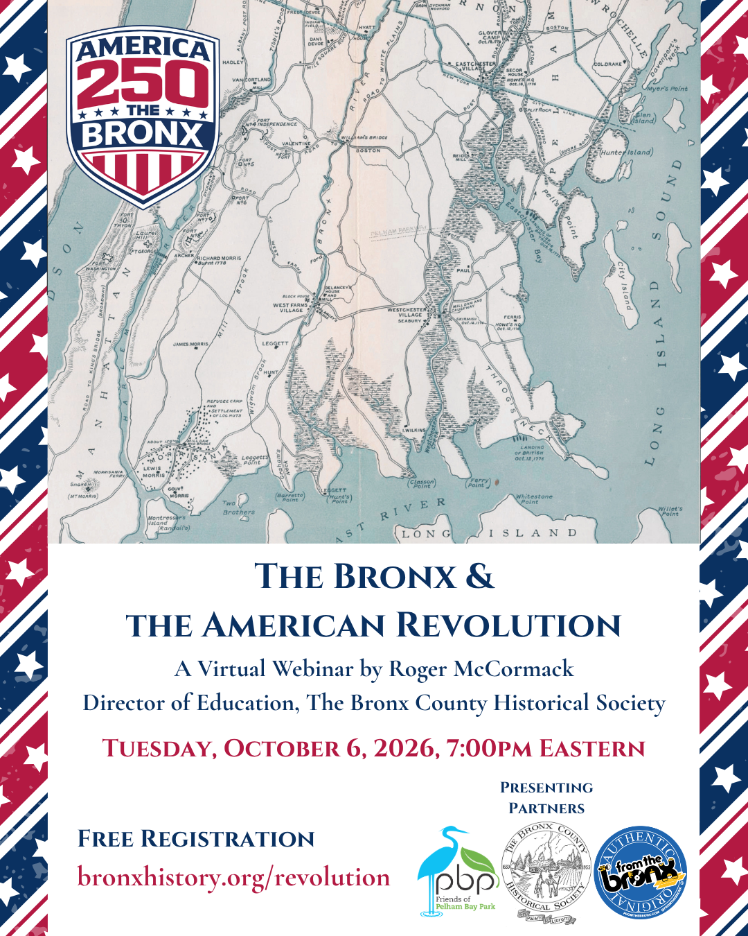 the bronx and the american revolution flyer nypl hunts point