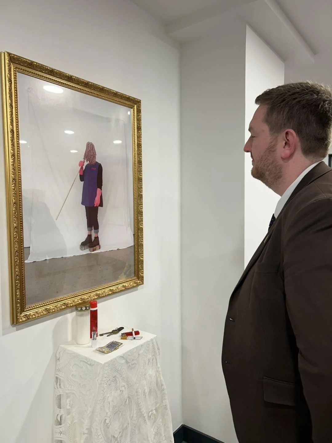 Art in empty shops