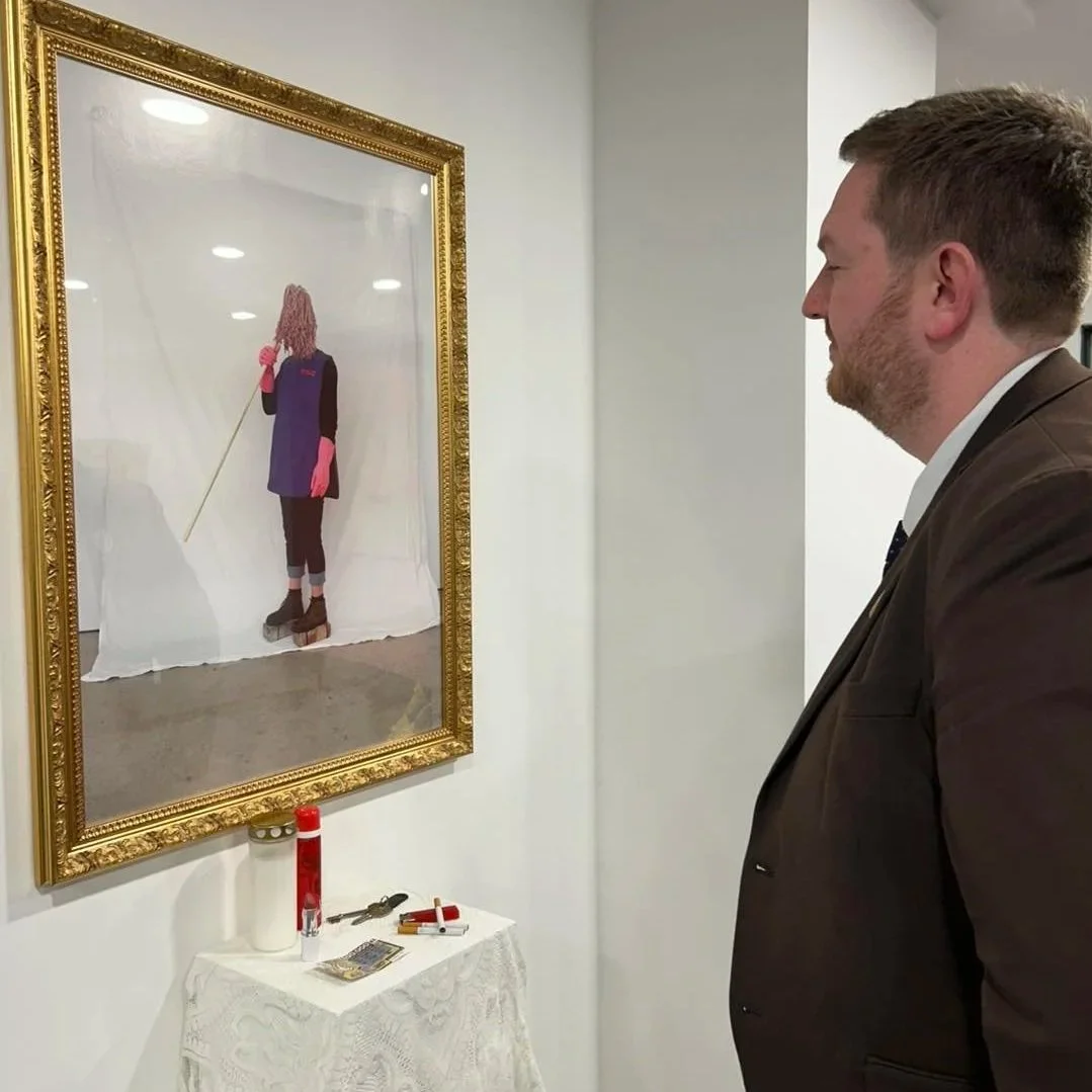 Art in empty shops