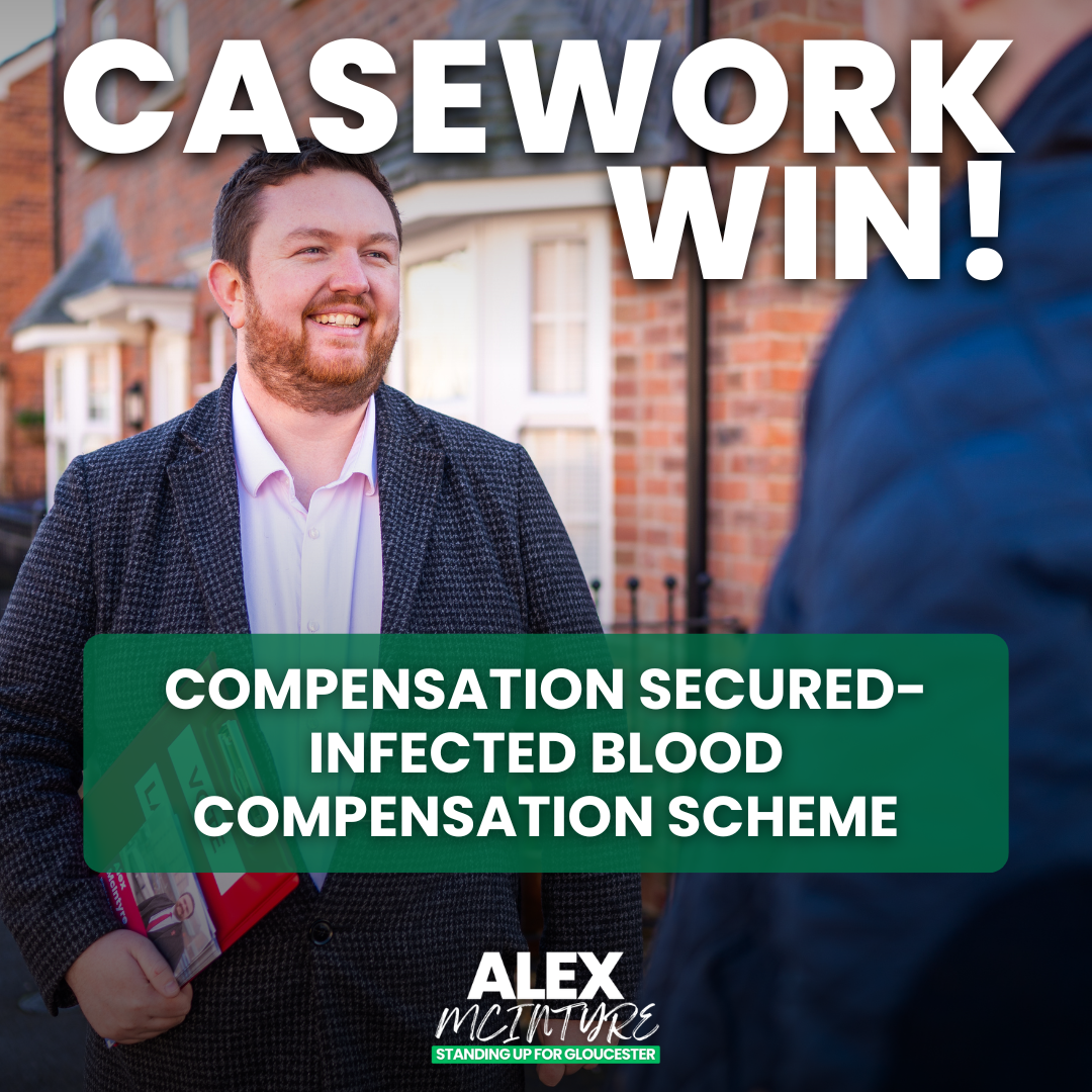 Compensation secured - case work win!