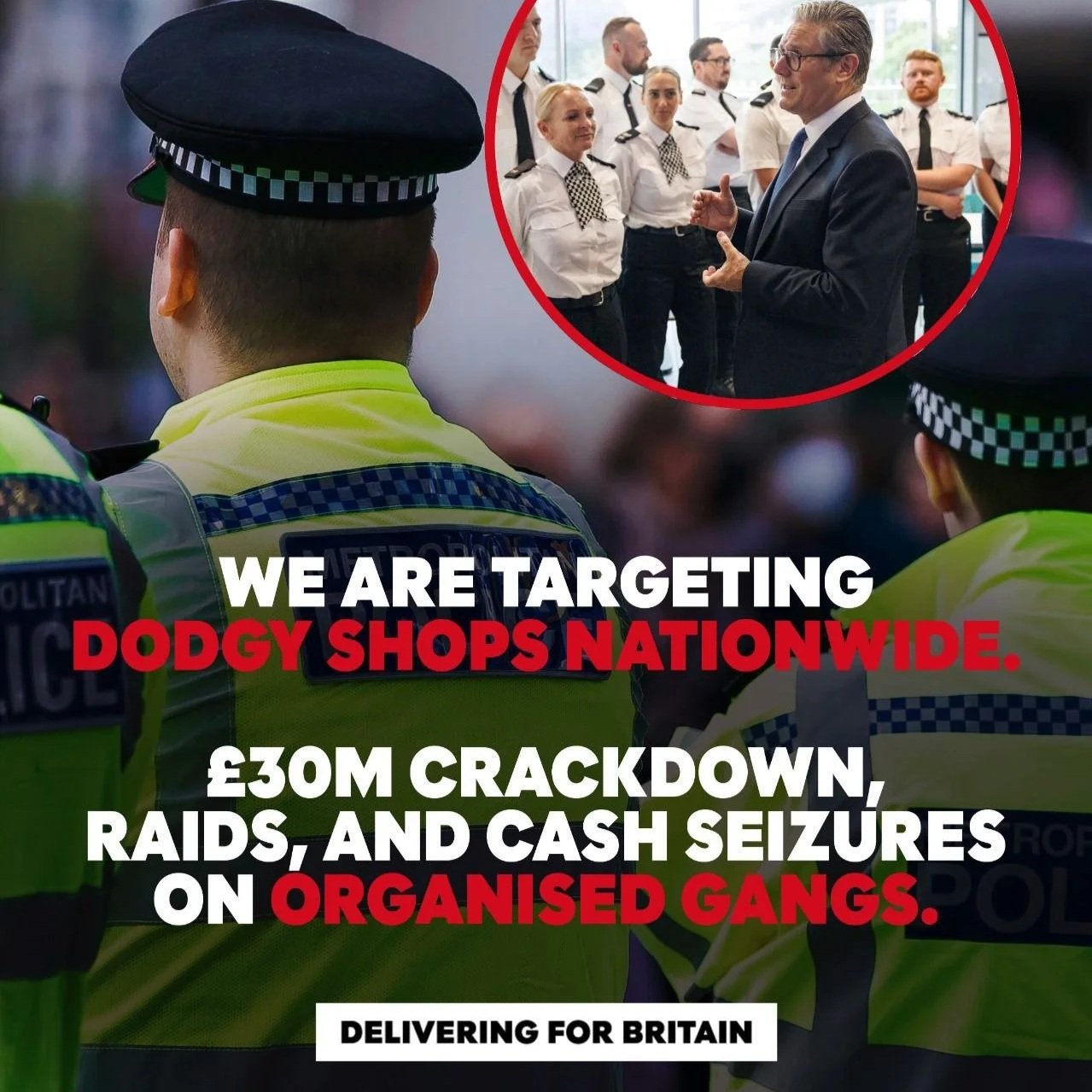 £30 million crackdown on dodgy shops
