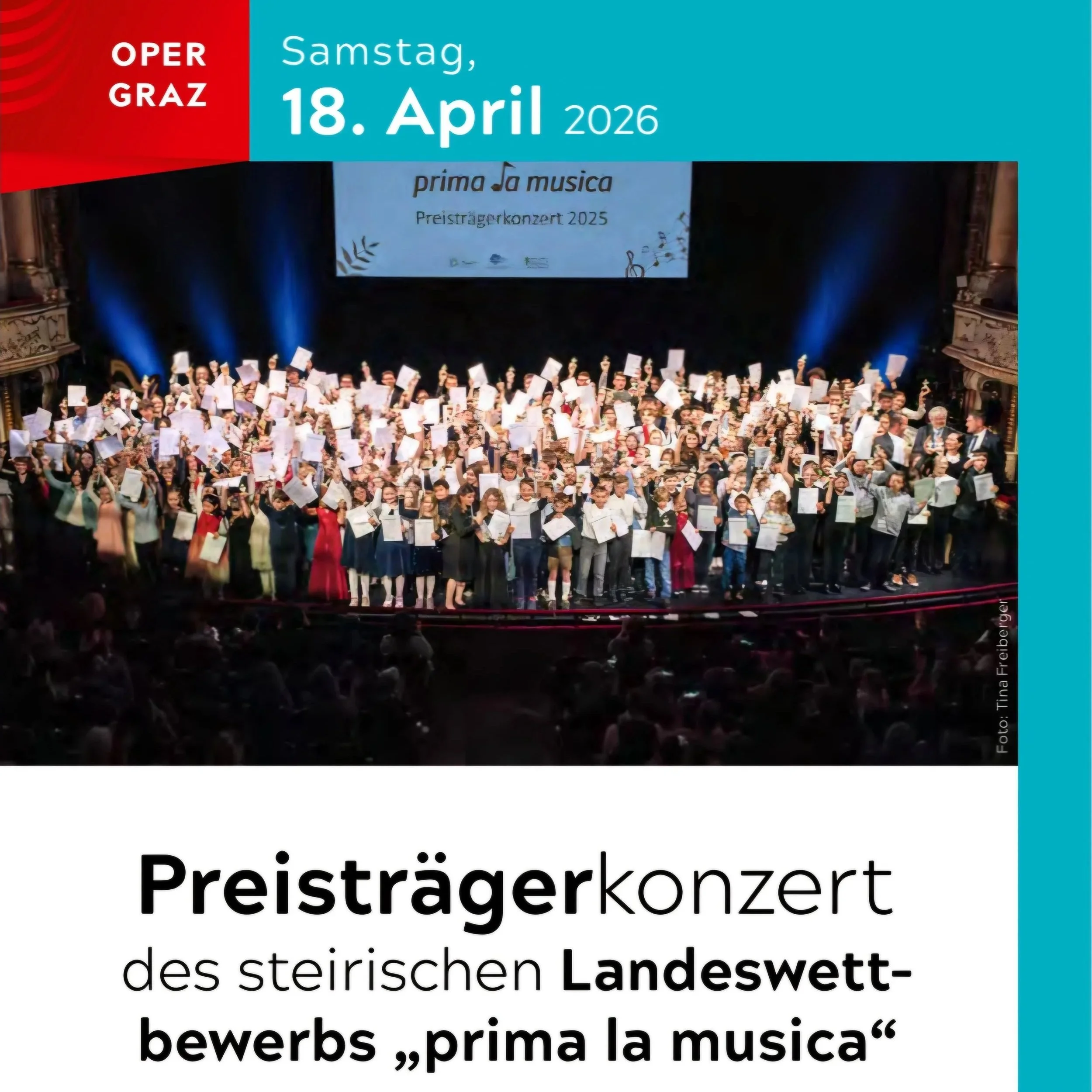 Award Winners' Concert – prima la musica at the Graz Opera