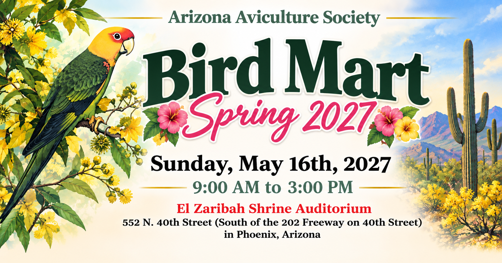 2027 Spring Bird Mart