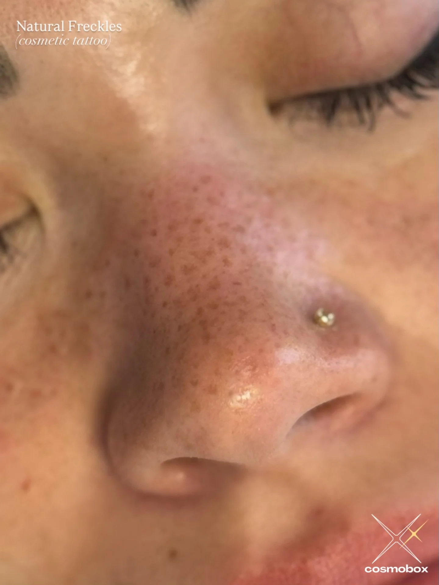 Another look at the most natural-looking tattooed freckles 🤎✨

Hand-poked. Custom toned. Softly placed to look like they&rsquo;ve always been there.

Freckles can be bold, airy, or barely-there &mdash; this is for the client who wanted the most natu