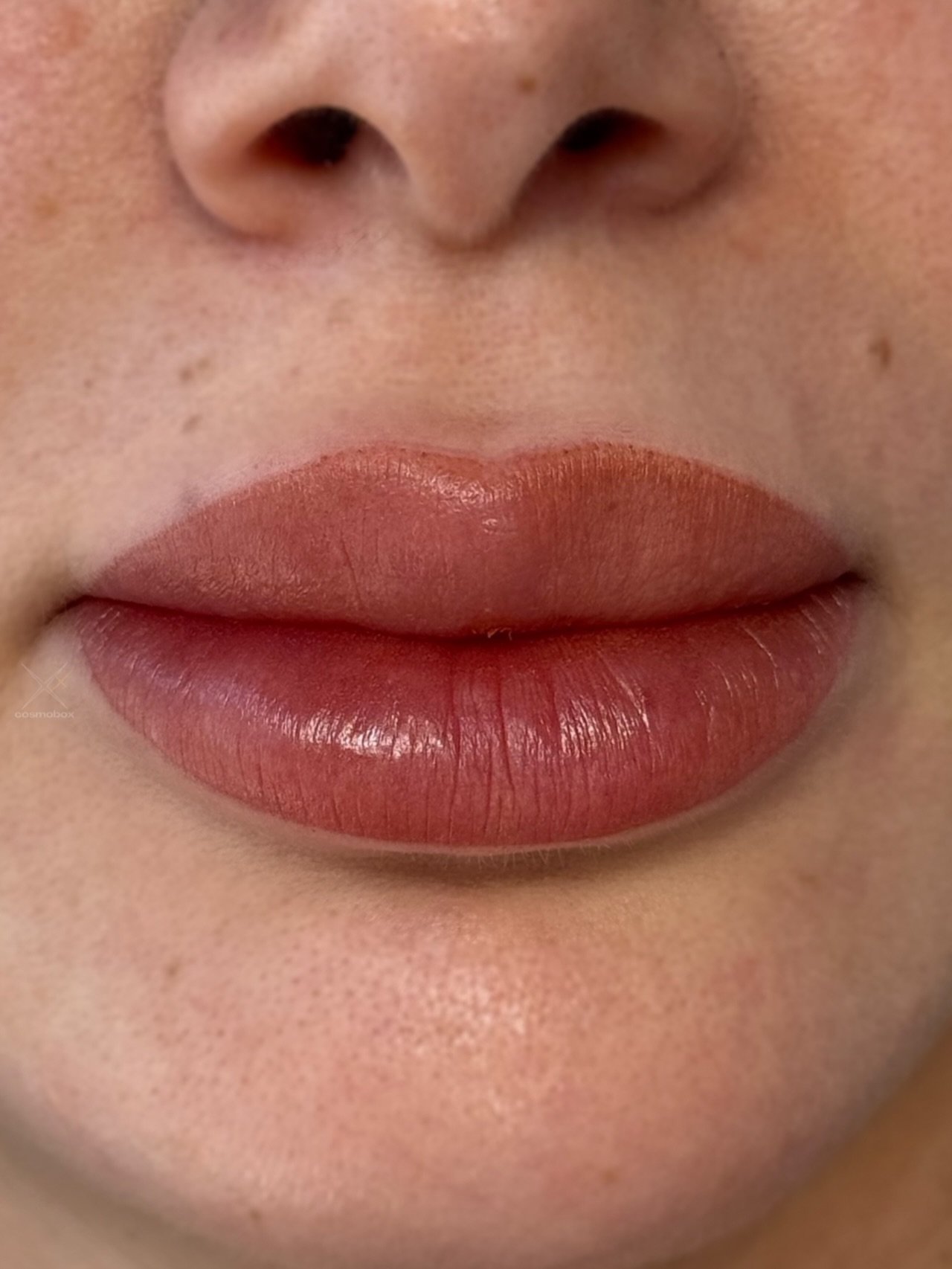 Following up on the previous reel&mdash; here&rsquo;s a closer look at the before, immediately after, and Day 2 healing of this natural lip blush 👄✨

(Swipe to see how the lips are already beginning their healing process.)

Immediately after (Day 1)