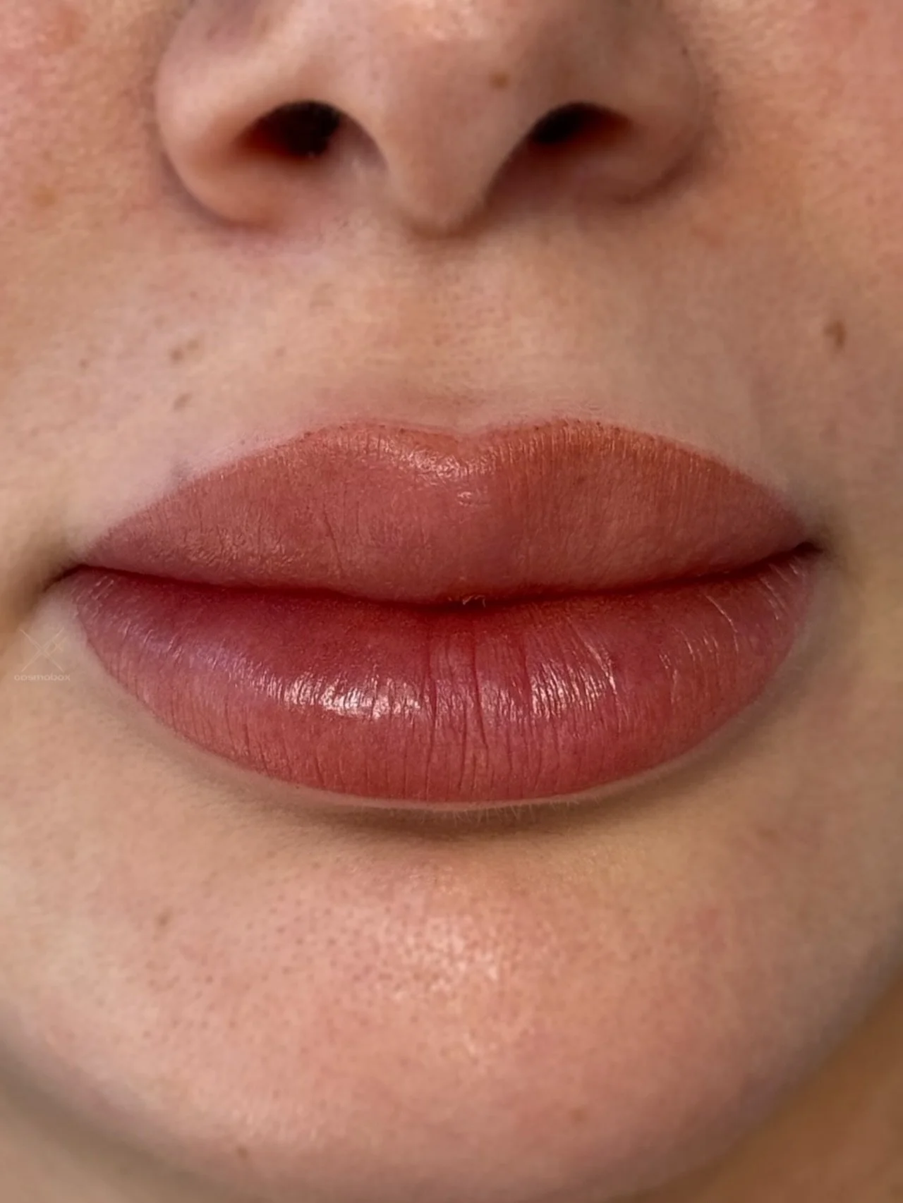 Following up on the previous reel&mdash; here&rsquo;s a closer look at the before, immediately after, and Day 2 healing of this natural lip blush 👄✨

(Swipe to see how the lips are already beginning their healing process.)

Immediately after (Day 1)