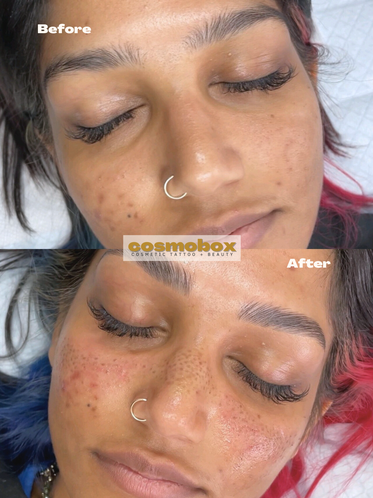 Freckle tattoos (medium pattern)