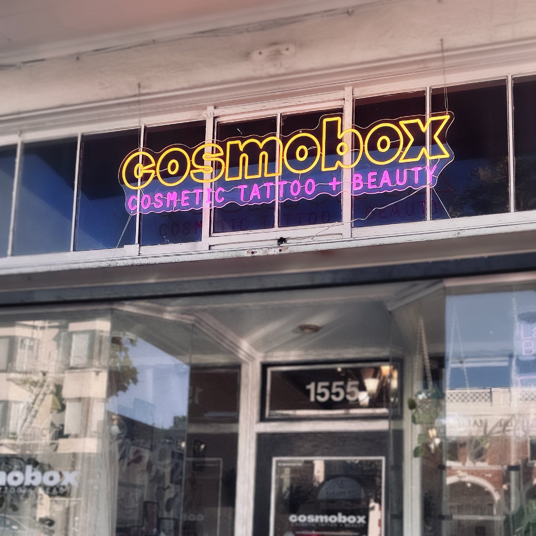 The original COSMOBOX studio on California Street, where our story began.