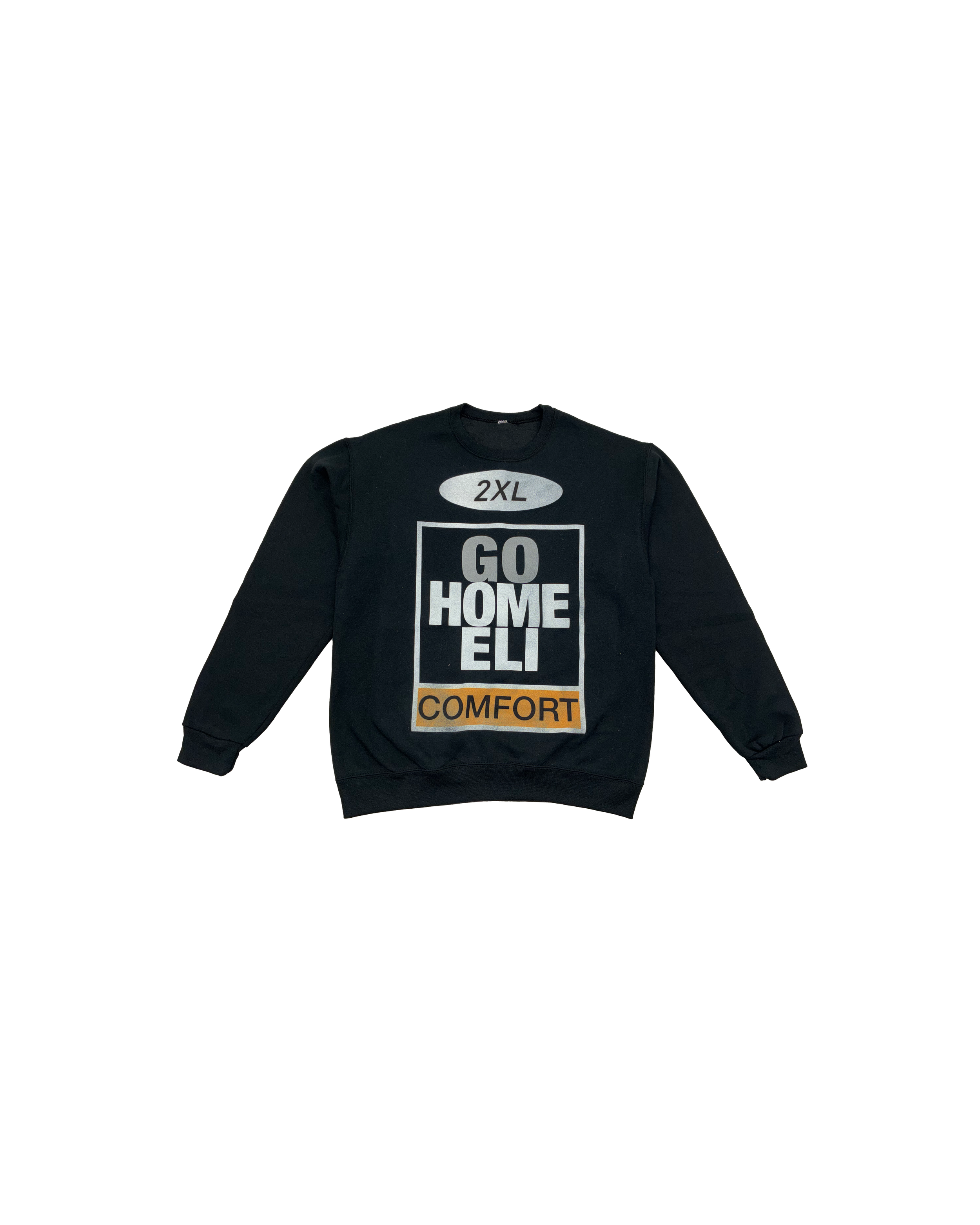 size tag crewneck