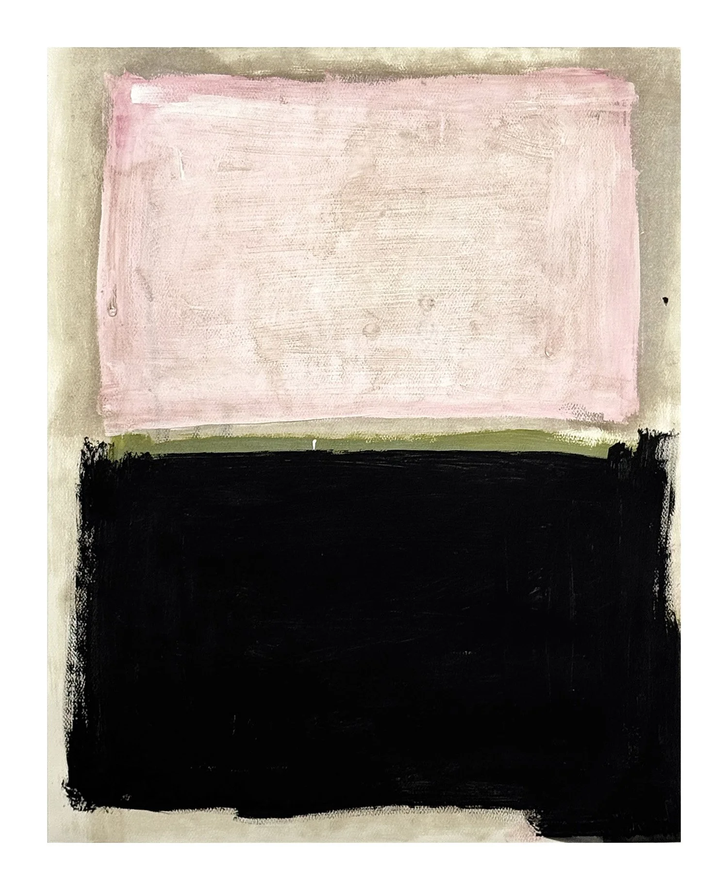 145 - 2025 Contemporary Minimalism on Drawing Paper.