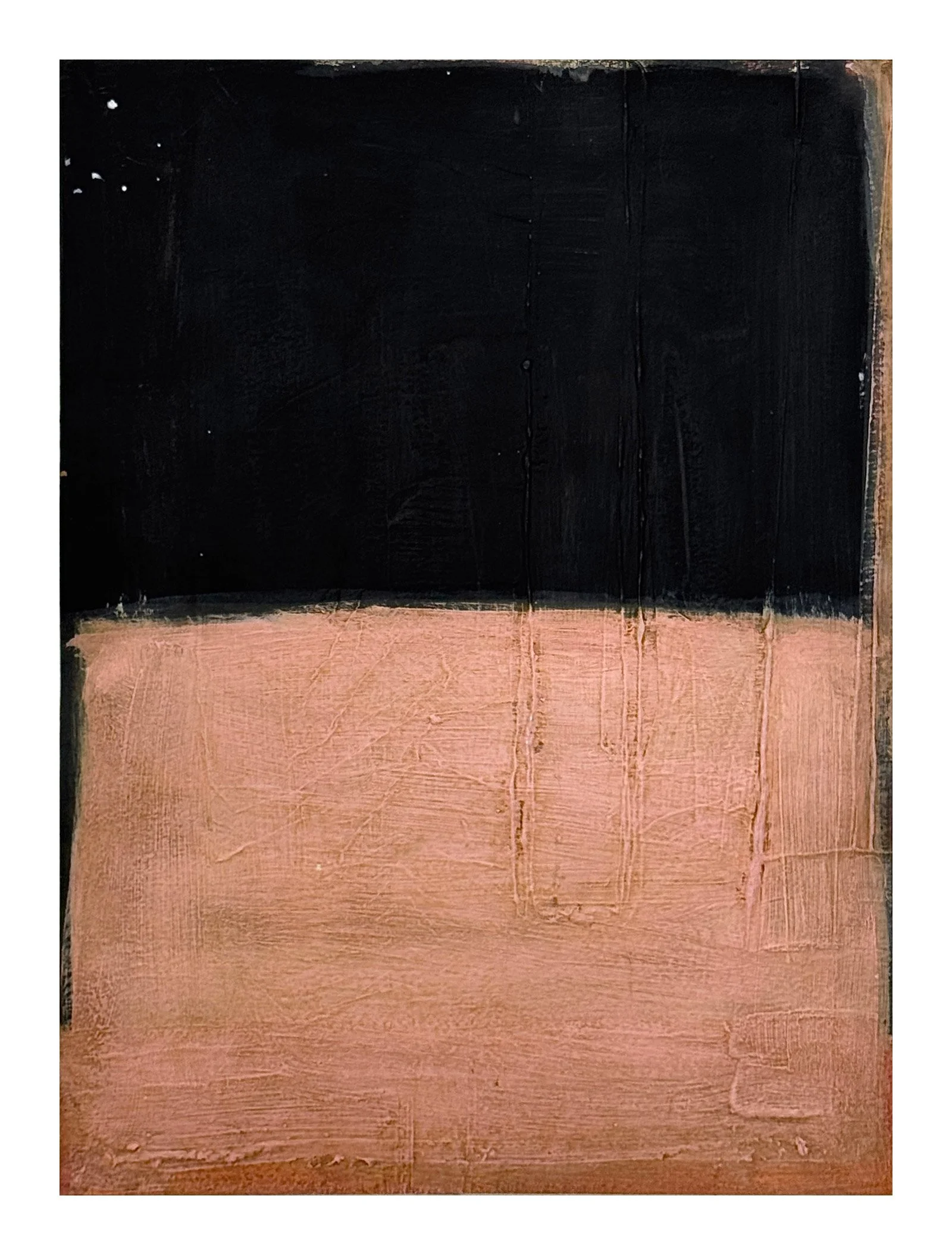 2-2026.jpg- "Abstract minimalist painting by Kat Noonan, part of the 'Quiet Constructions' collection, featuring geometric forms and a limited color palette inspired by Danish functionalism."