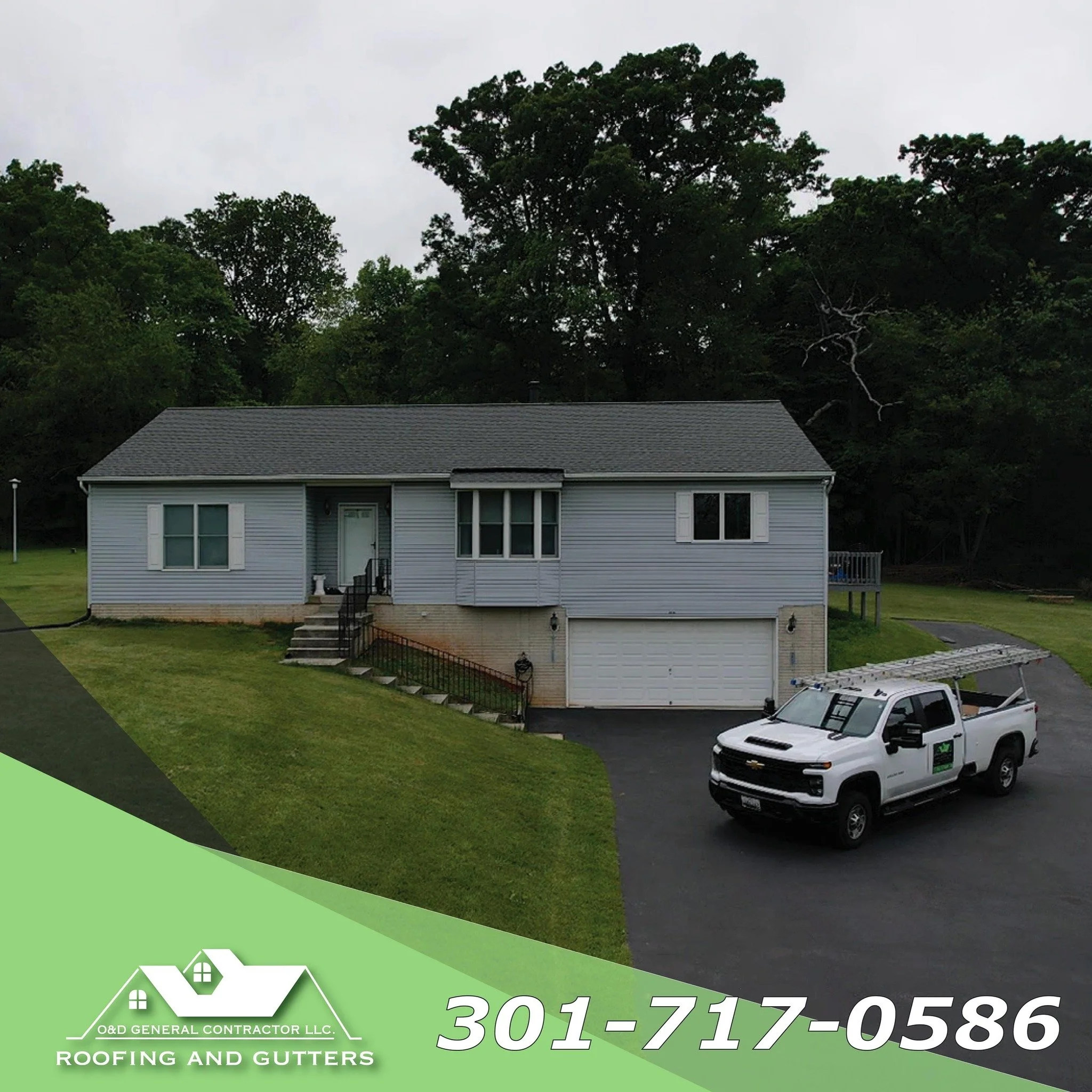Another Beautiful installation here in Howard County, Maryland. We installed GAF Pewter Grey Timberline HDZ shingles on this home and upgraded our client to a 50 year roofing system! 

As a certified GAF Master Elite roofing contractor, we are able t