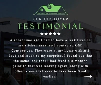 Take a second to read one of our Customers Testimonials&hellip;

#fivestarreview #referrals #happyclients #bookreviews #odgeneralcontractor