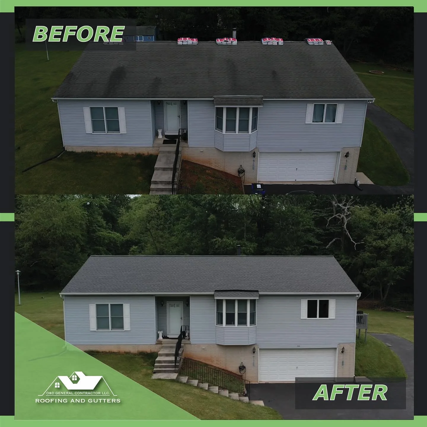 👀 Here are some before and after photos of our most recent post. We would like to say, thank you to the Cabrera Family for trusting us with upgrading their roof. 

We strive to provide professional, quality service for every one of our customers! Gi