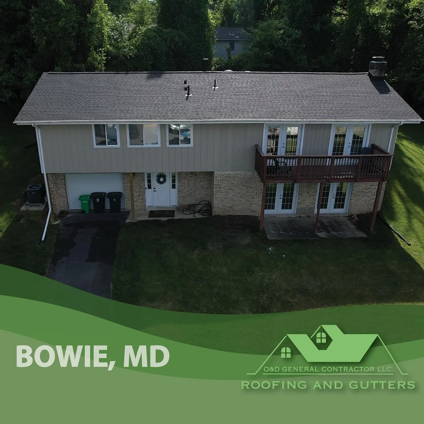 Our team at O&amp;D completed this new roof installation, and we 🖤 the way it turned out🤩! 

Here's why you NEED to consider a new roof for your home courtesy of O&amp;D Roofing...

✅QUALITY MATERIALS: We use only the highest grade materials to ens