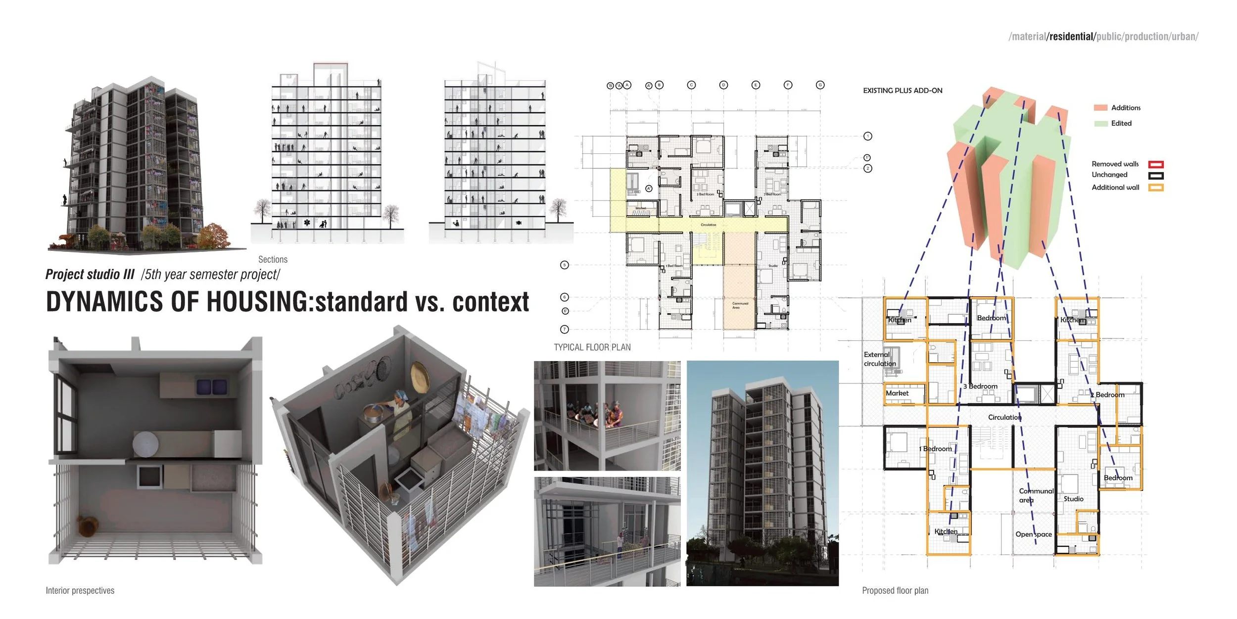 Residential complex - Design Studio, 2012