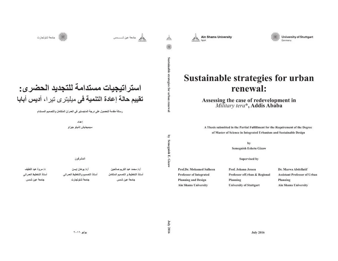 Master's Thesis, 2016