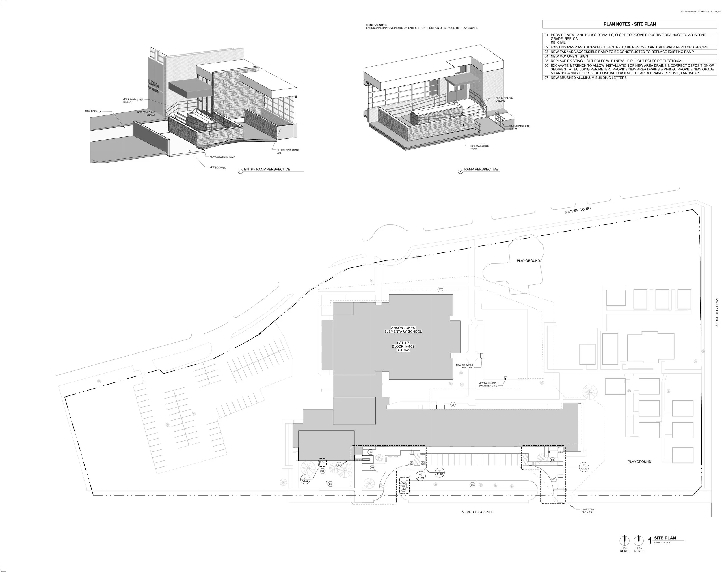 Anson Jones School renovation - 2018