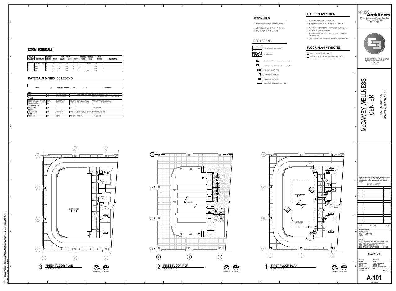 McCamey Wellness Center Rennovation - 2023