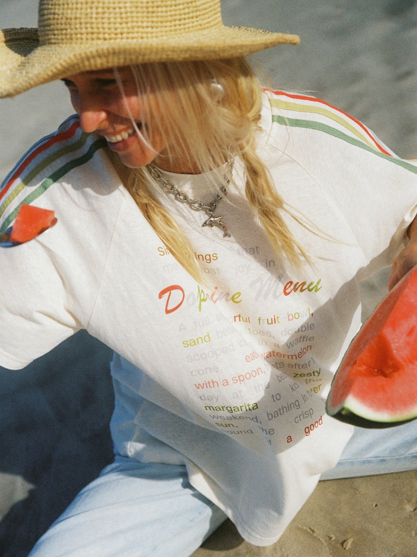 Dopamine Menu for @spicydugong.club 

An ode to all the simple things that spark joy! 🌈

Shot by @_carlybrownphotographer_ 
Worn by @ka_puanani_tia