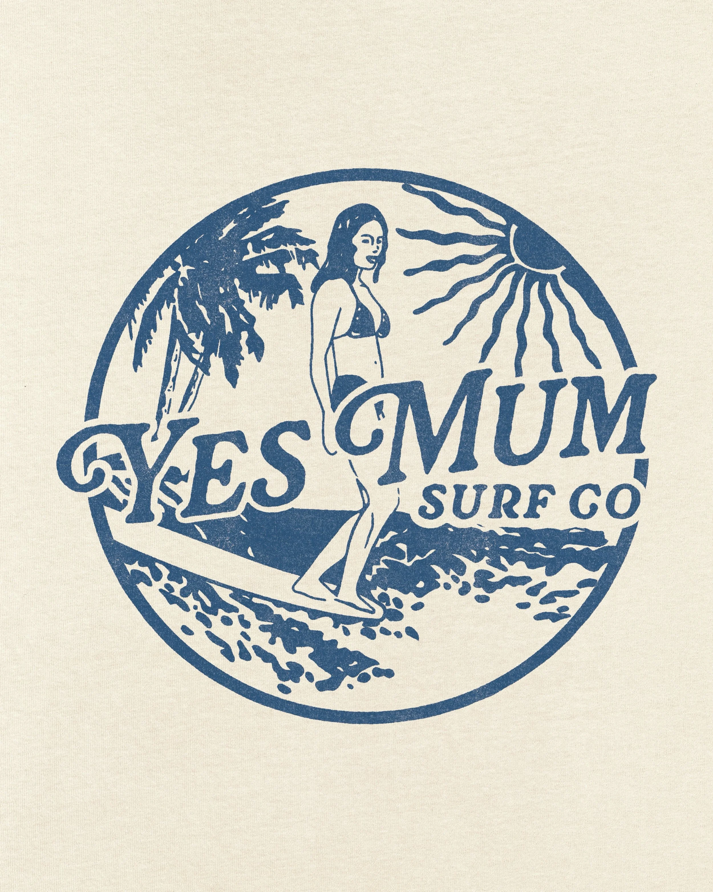 Branding for @yesmum.surfco a brother and sister duo from the Sunshine Coast, built around a love for the ocean, natural ingredients and quality surf products.

Here&rsquo;s a look at the full brand suite including extra illustrations and alternate l