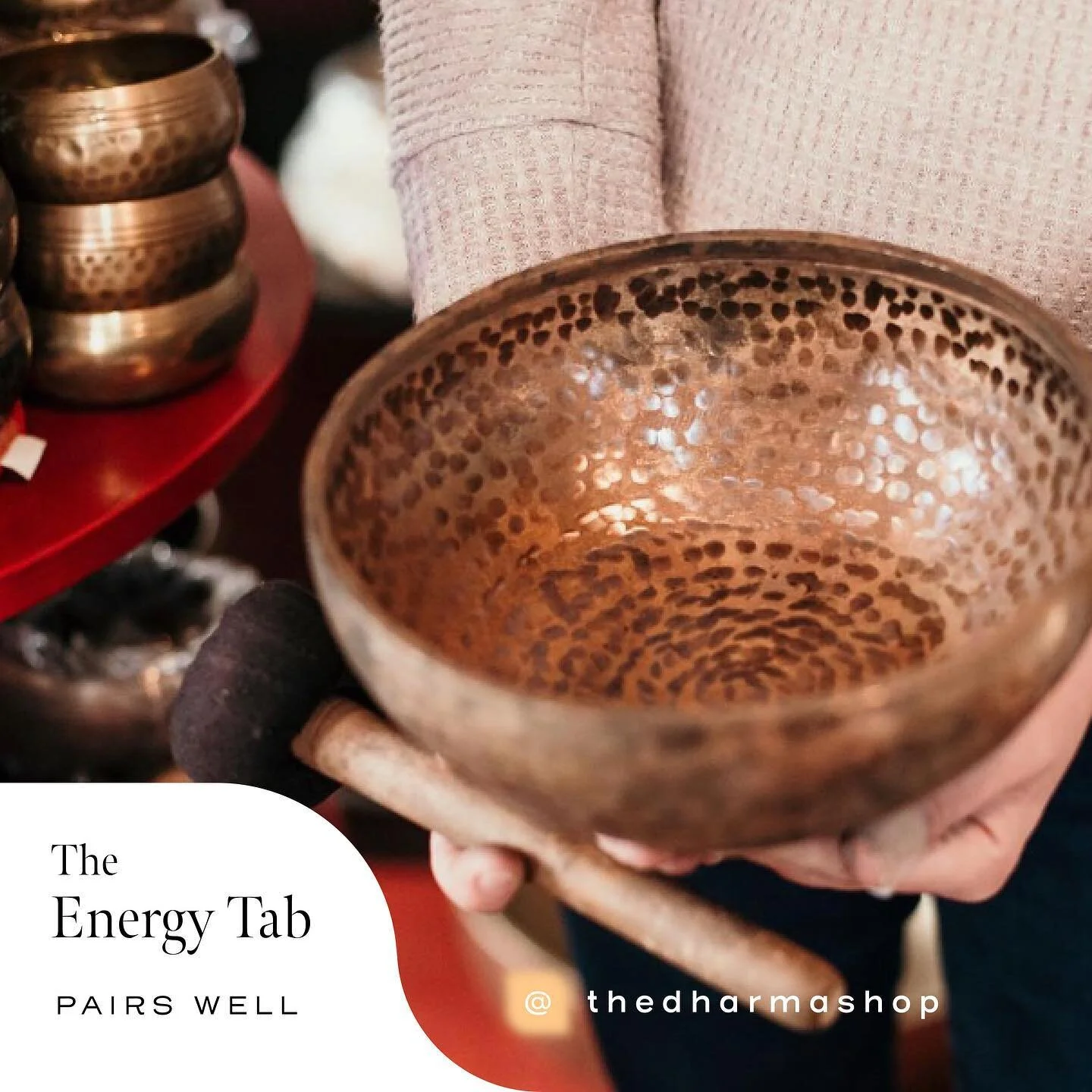 We love singing bowls from @thedharmashop when using our warming Energy patches! The combination of practicing meditation with the healing effects of aromatherapy bring a beautiful synergy of purpose and belonging to the experience of wellness.