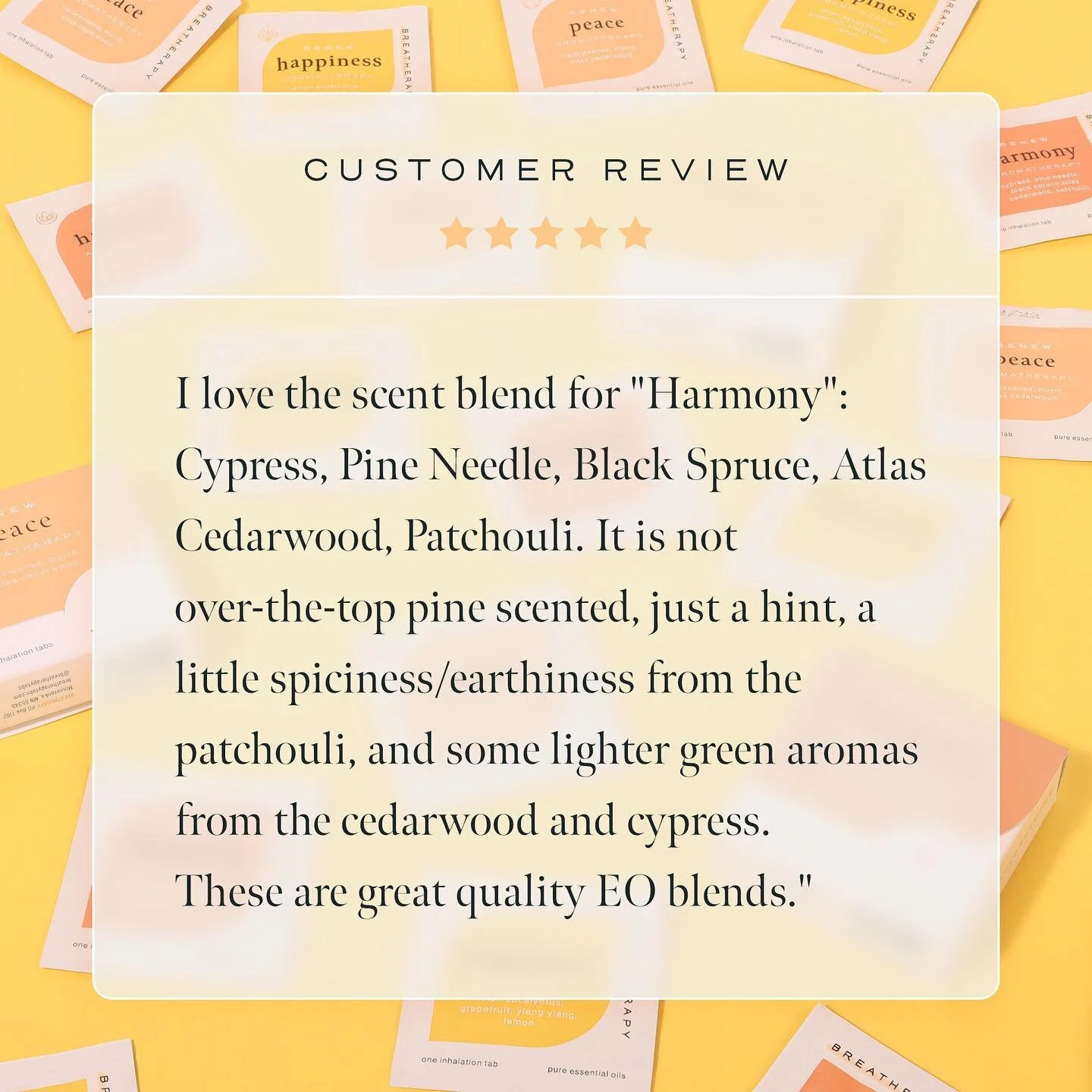 Wonder what our HARMONY patch smells like? This review delves into our subtle, healing aromatherapy.