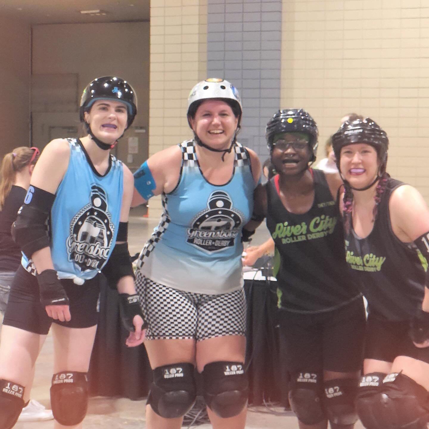 🚂MEET THE SKATERS OF GREENSBORO ROLLER DERBY🚂

Meet Medusa Oblongata, #540, She/Her: 

Skating with GSORD since 2019 Medusa Oblongata brings brains, brawn, and a whole lot of badassery to the track. She first fell in love with roller derby as a kid