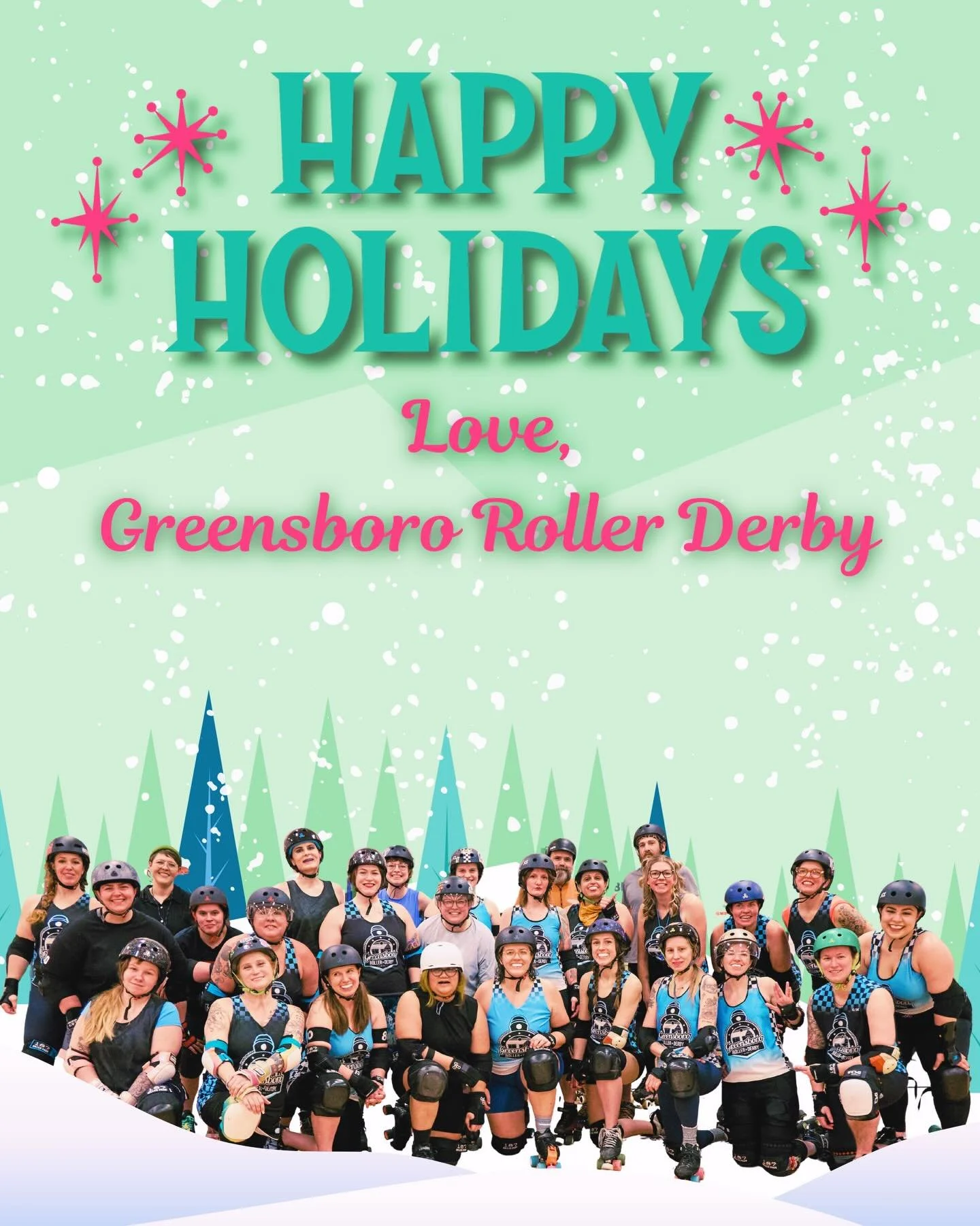 WE WISH YOU AND THE WORLD PEACE AND LOVE AND ROLLERSKATIN&rsquo; THIS HOLIDAY SEASON.

We&rsquo;ll see y&rsquo;all in the new year! 🩵

Love, 
GSORD