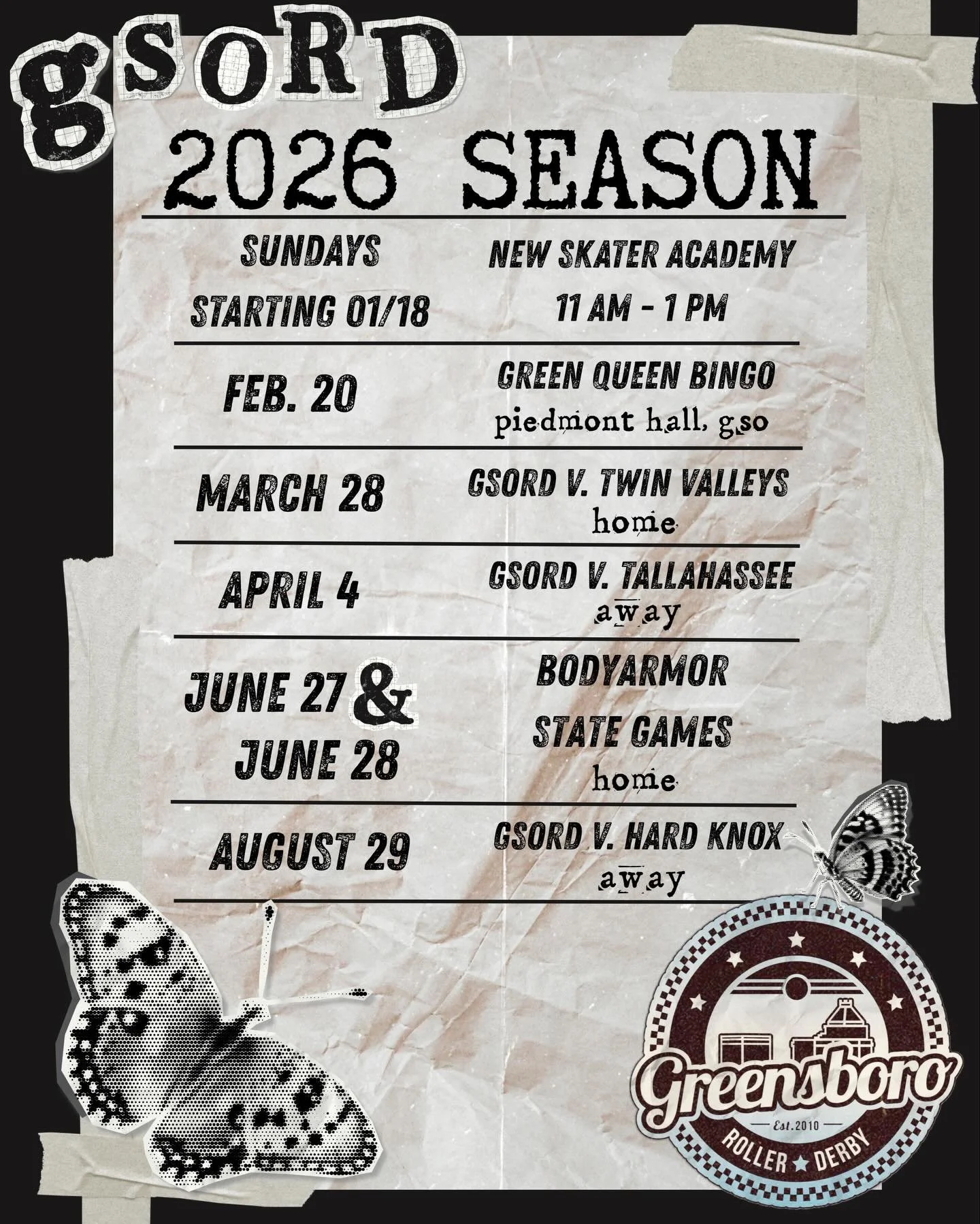 We&rsquo;ve got a jam packed 2026!! 

Hope to see y&rsquo;all at Green Queen Bingo this Friday!! 🌈