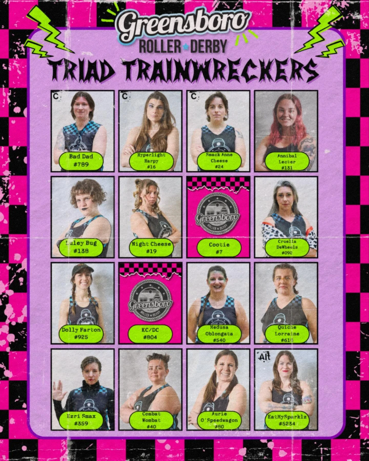 A week from today, on March 28th, you can catch us at the Greensboro Sportsplex (2400 Sixteenth St., Greensboro) playing against @twinvalleysrollerderby at 6 PM! This event is free 👀💖 we hope to see y&rsquo;all there!!

Thanks again @relentlessroll