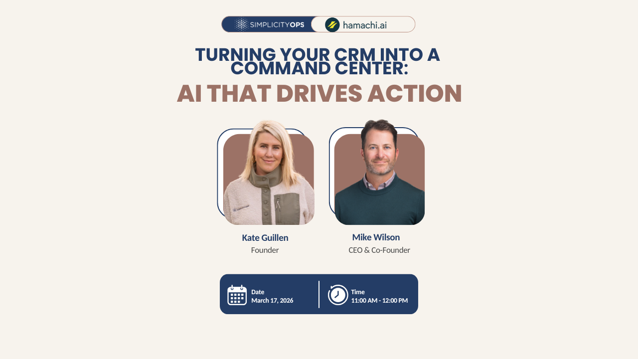 Turning Your CRM Into a Command Center: AI That Drives Action