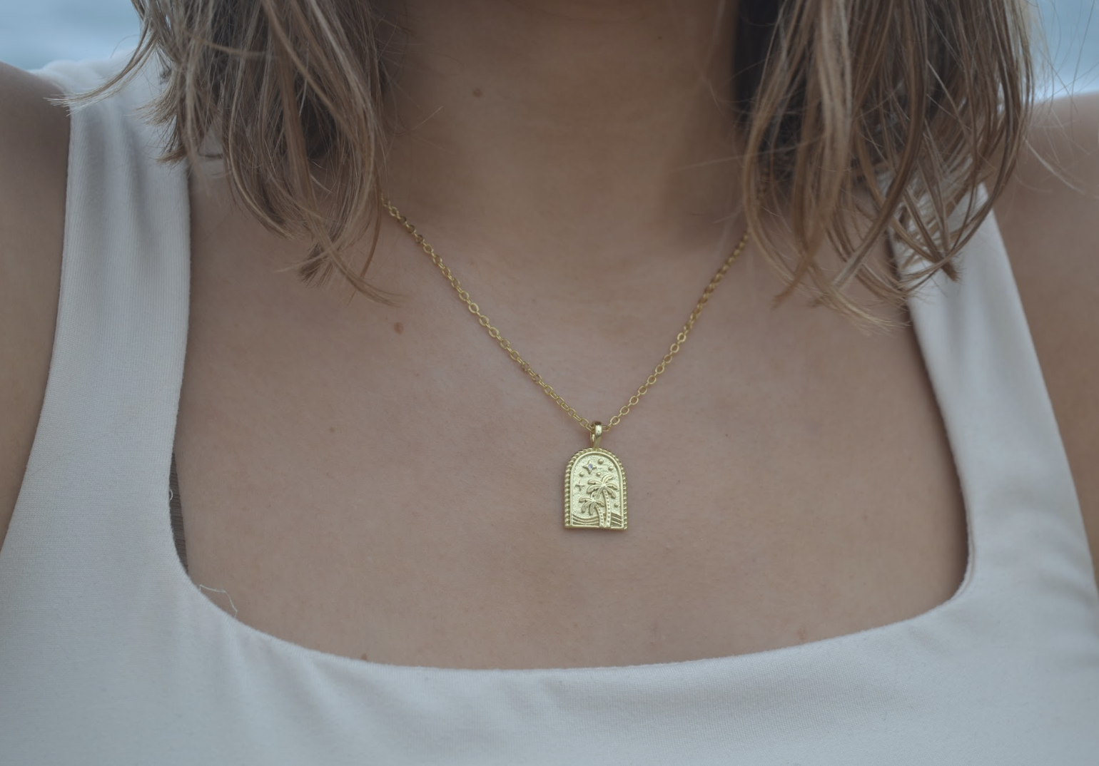 The Happy Palms Necklace