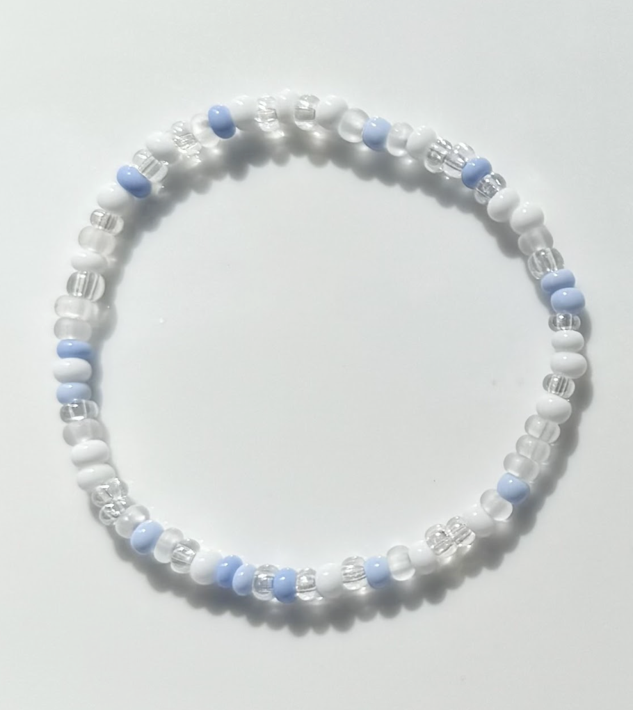 Crystal Seed Bead Bracelet