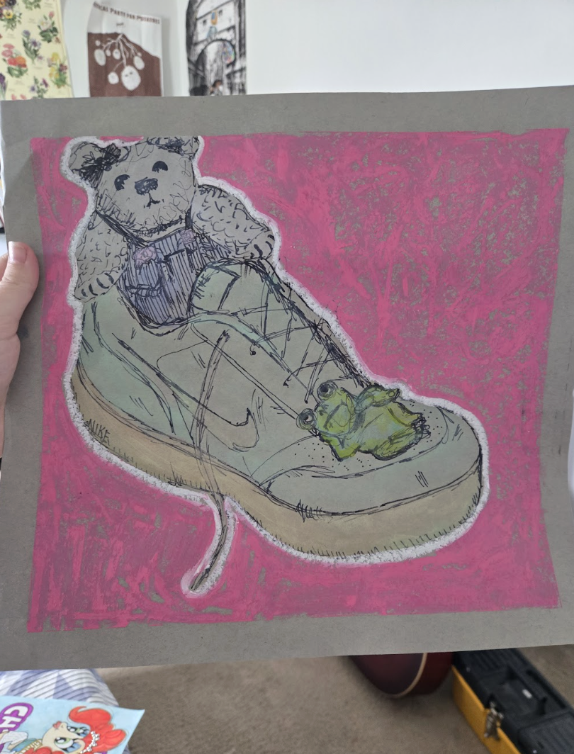 Bear in Shoe