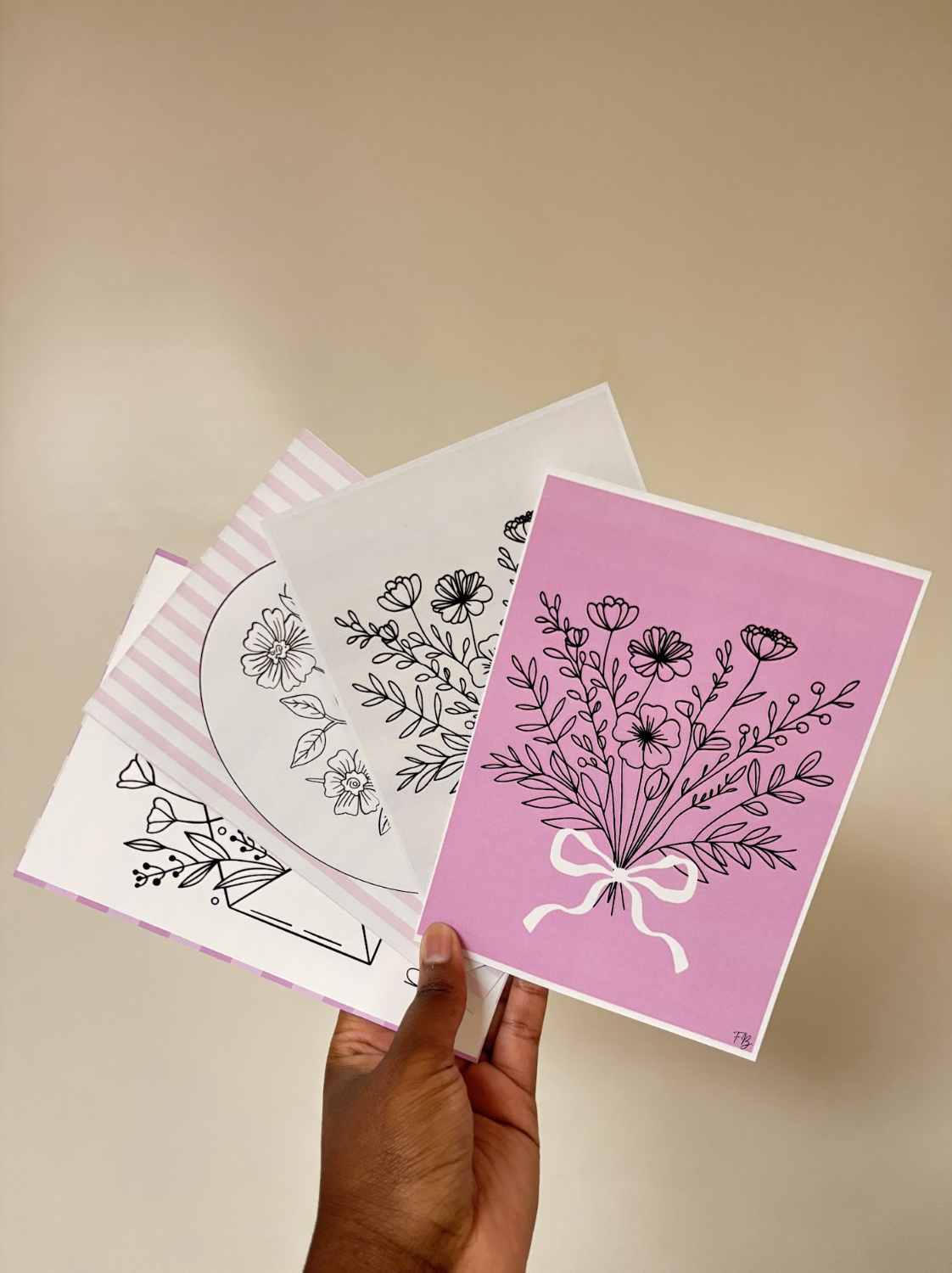 5x7 Floral Prints