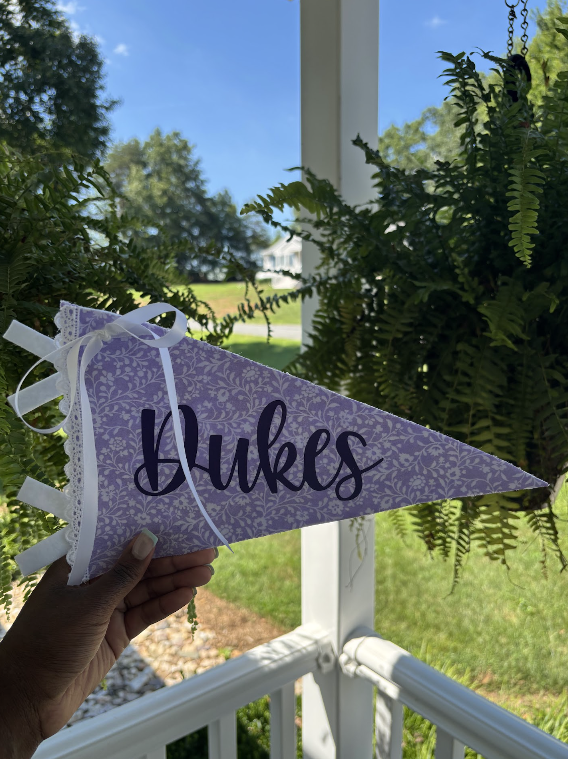Dukes Collection | Purple Fields Pennant