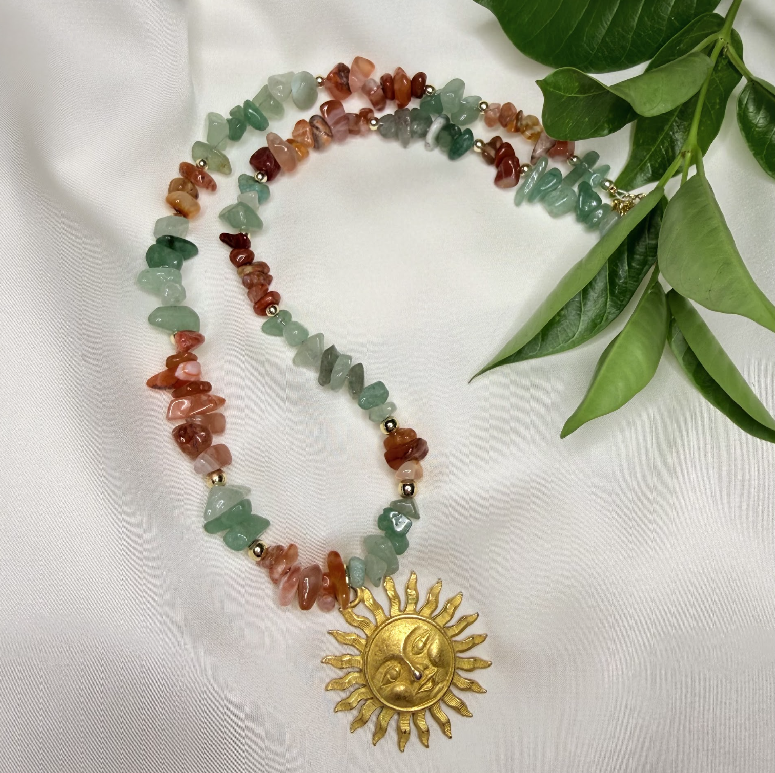 Morning Sun Gemstone Necklace