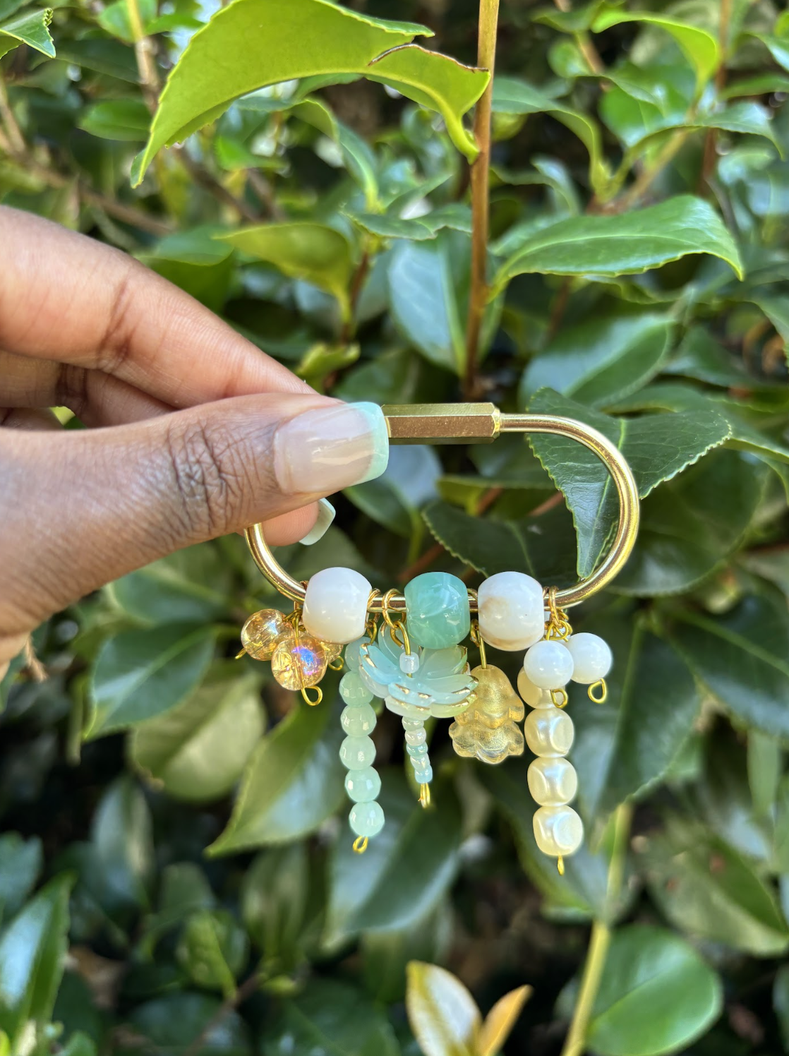 Golden Tide Bag Charm