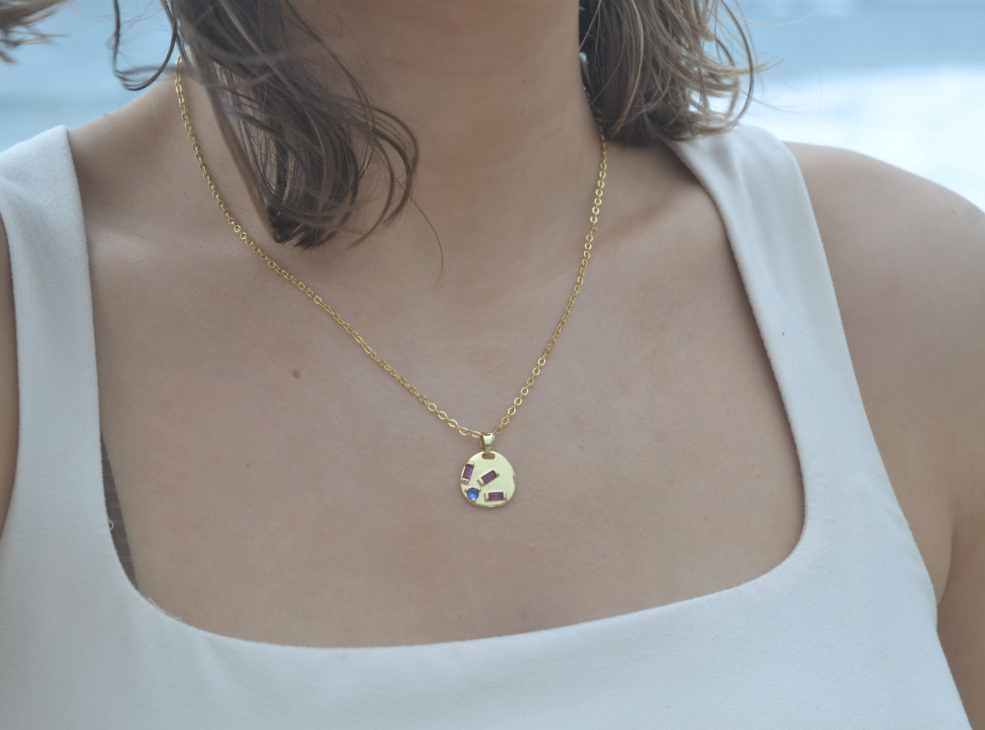 The Colorful Sun Necklace