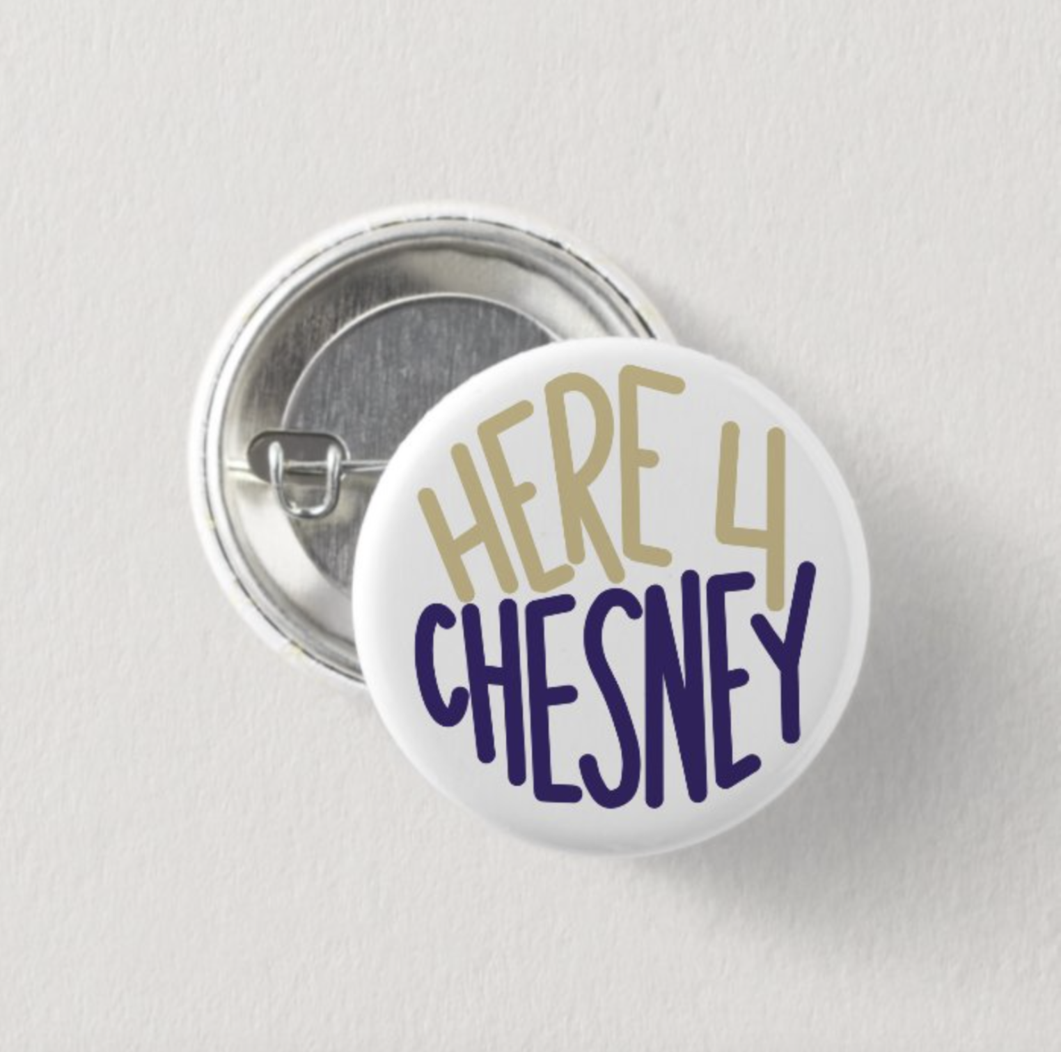here 4 chesney pin